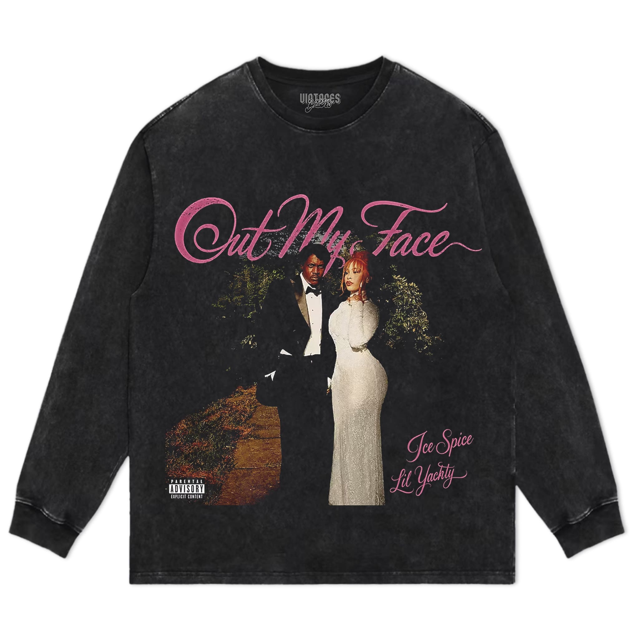 ICE SPICE × LIL YACHTY & OUT MY FACE (MY BABY) TANK TOP & TEE & LONG SLEEVE & LAYERED LS & HOODIE
