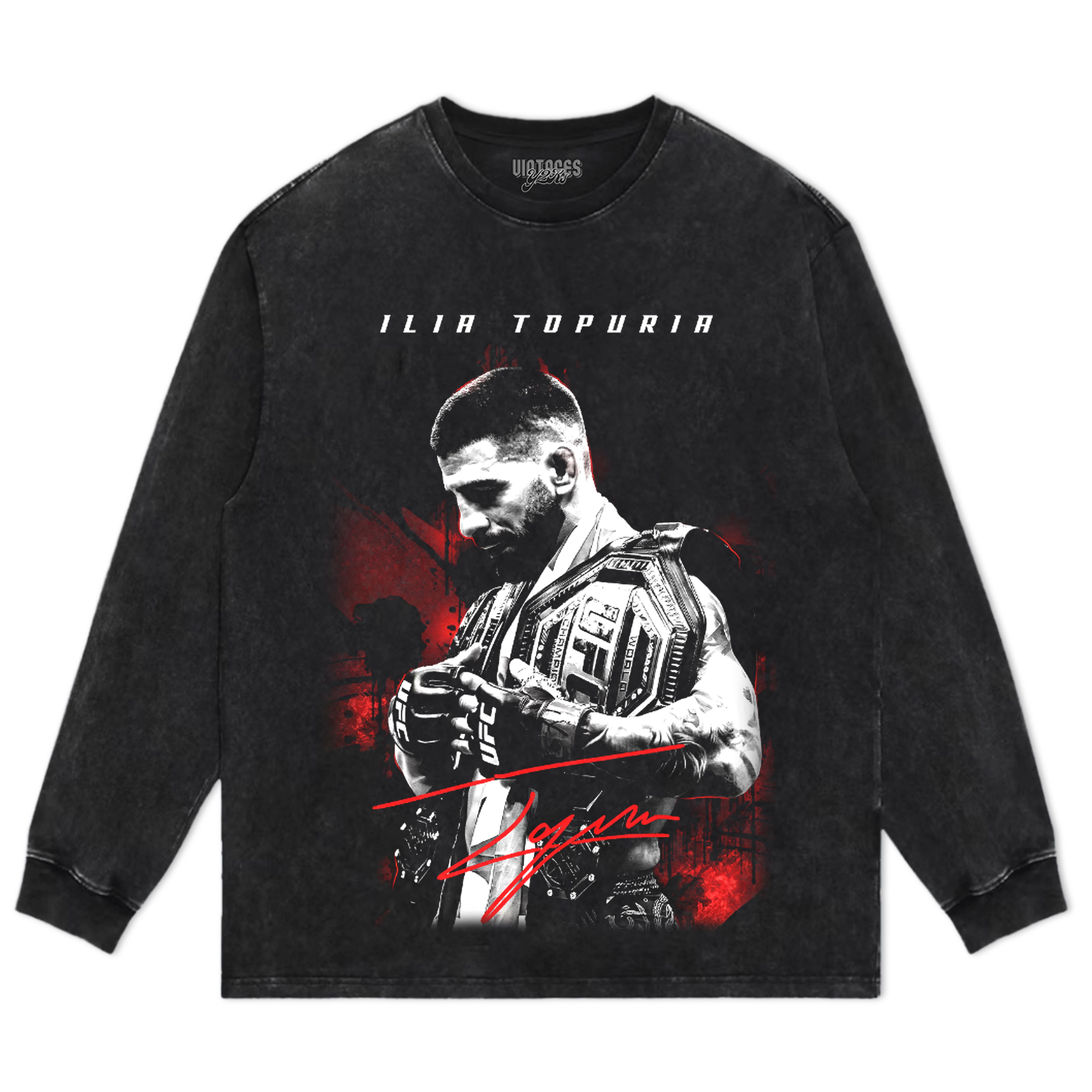 ILIA TOPURIA UFC CHAMPION TANK TOP & TEE & LONG SLEEVE & LAYERED LS & HOODIE
