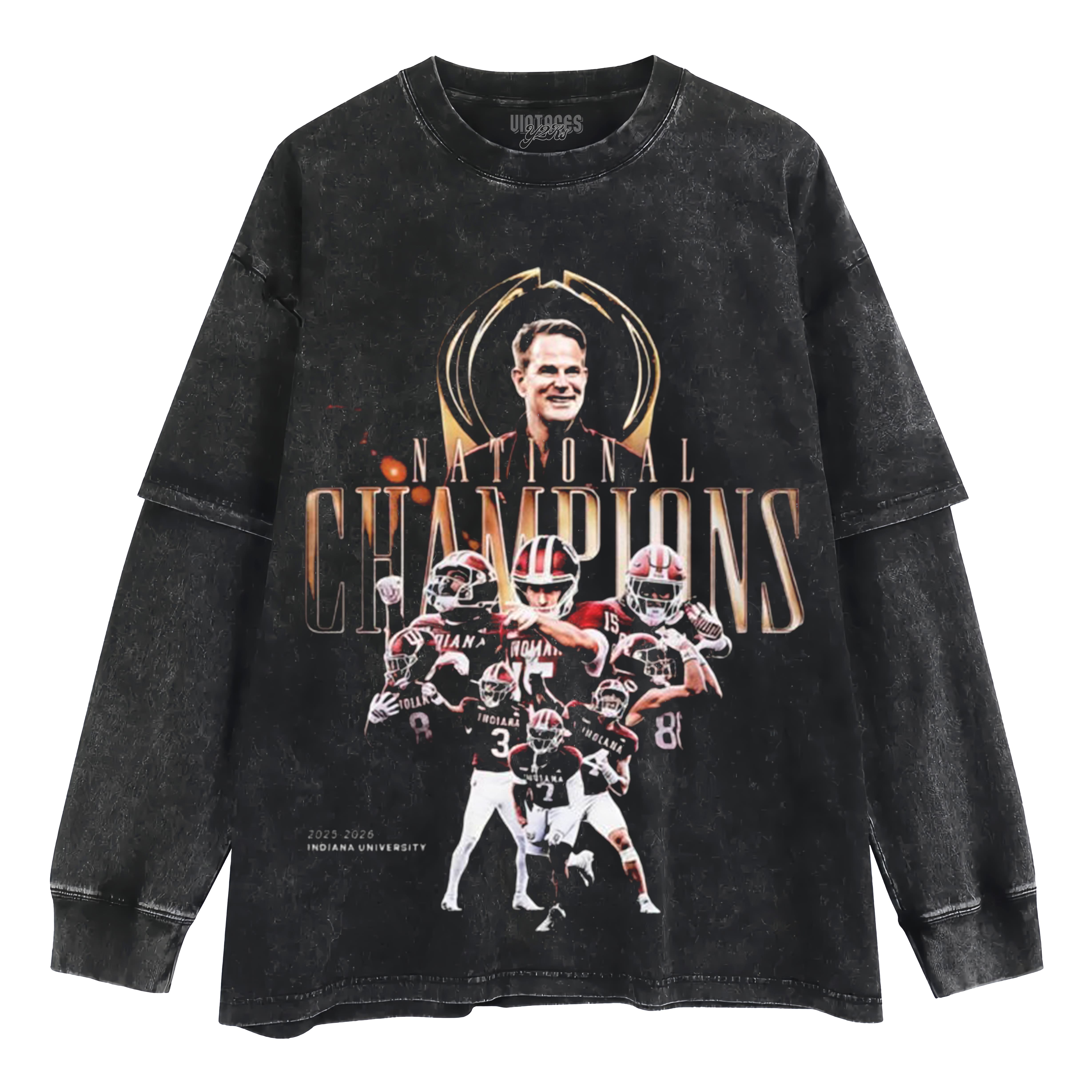 INDIANA - NATIONAL CHAMPIONS LAYERED LONG SLEEVE