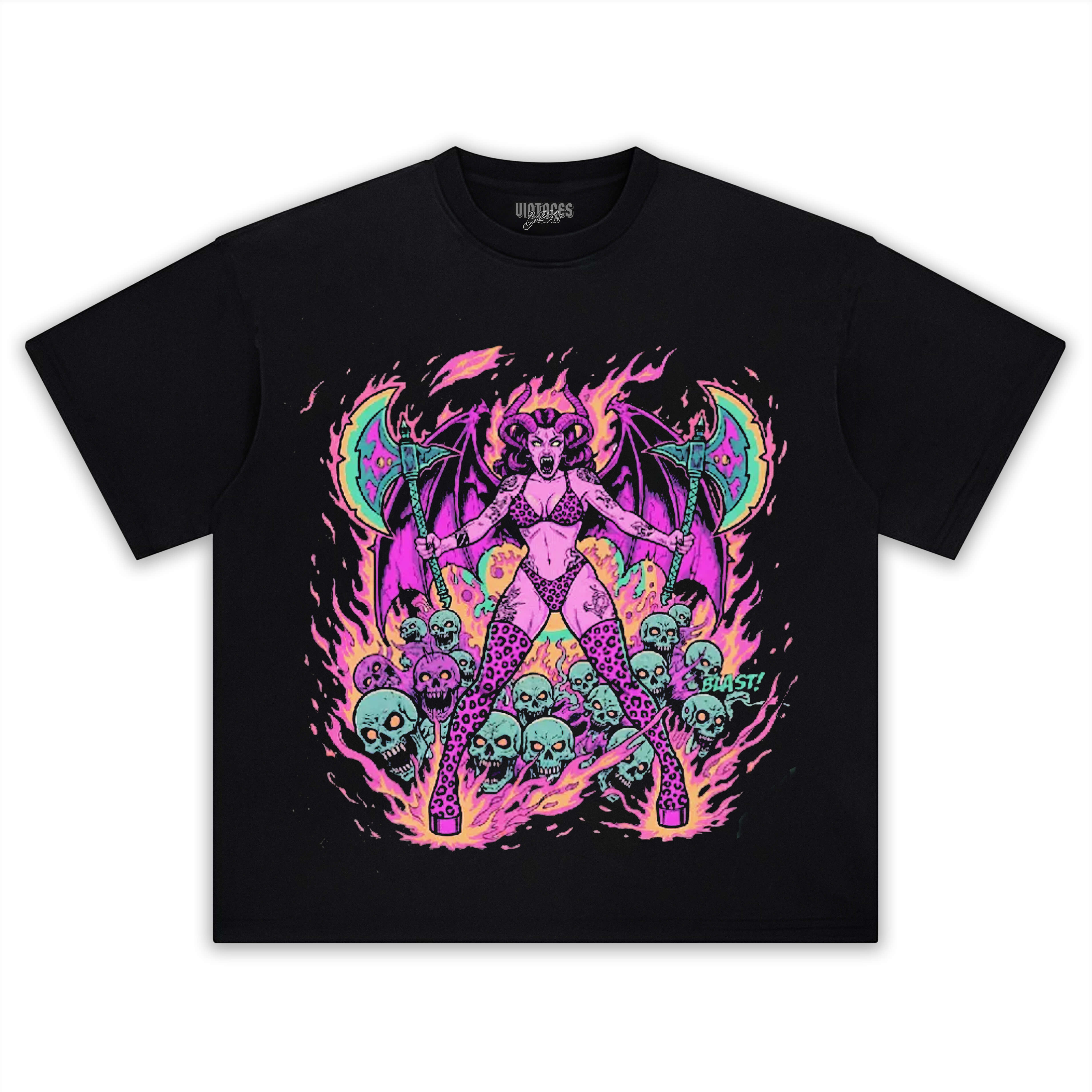 INFERNAL QUEEN TEE & LS & HOODIE