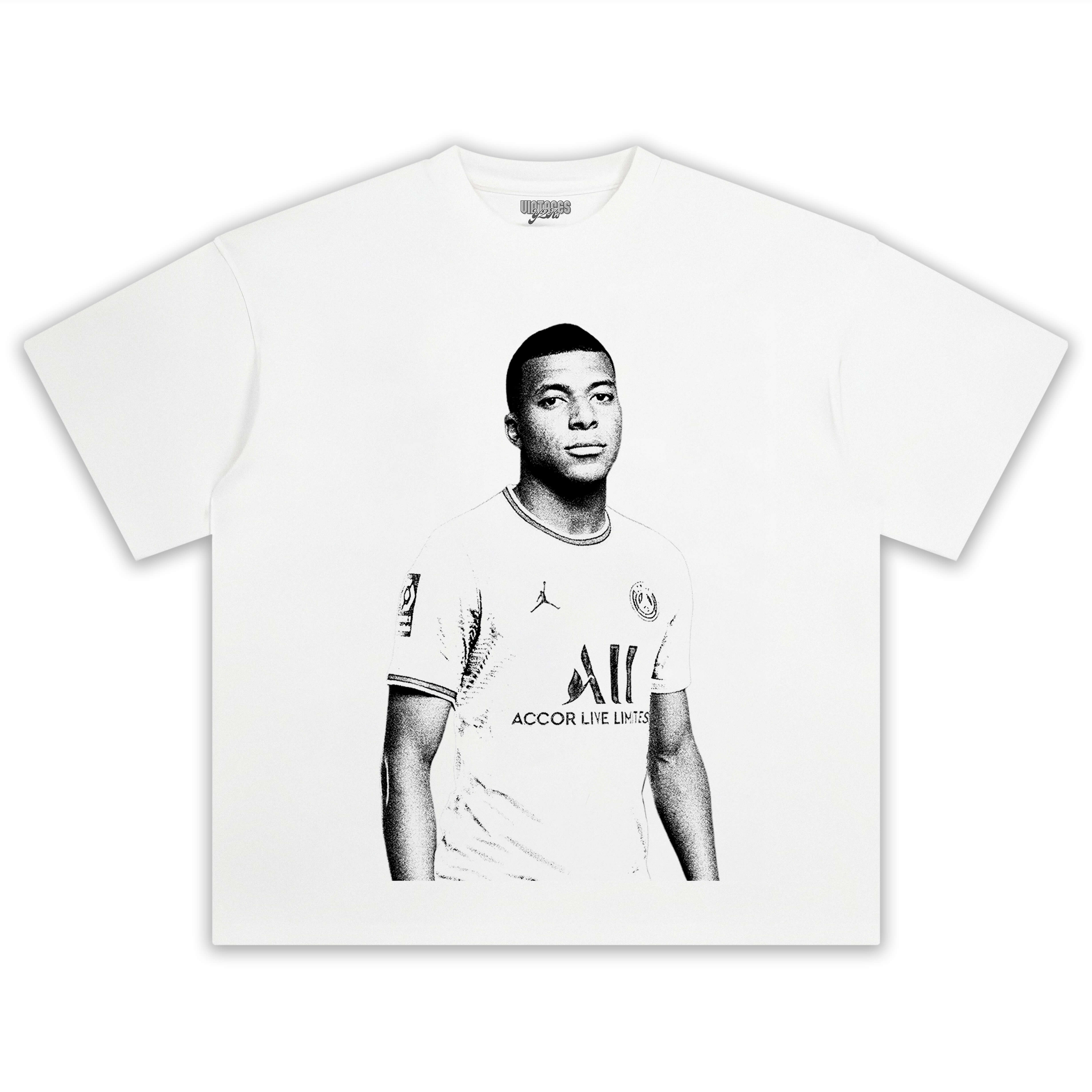 KYLIAN MBAPPE WHITE TEE