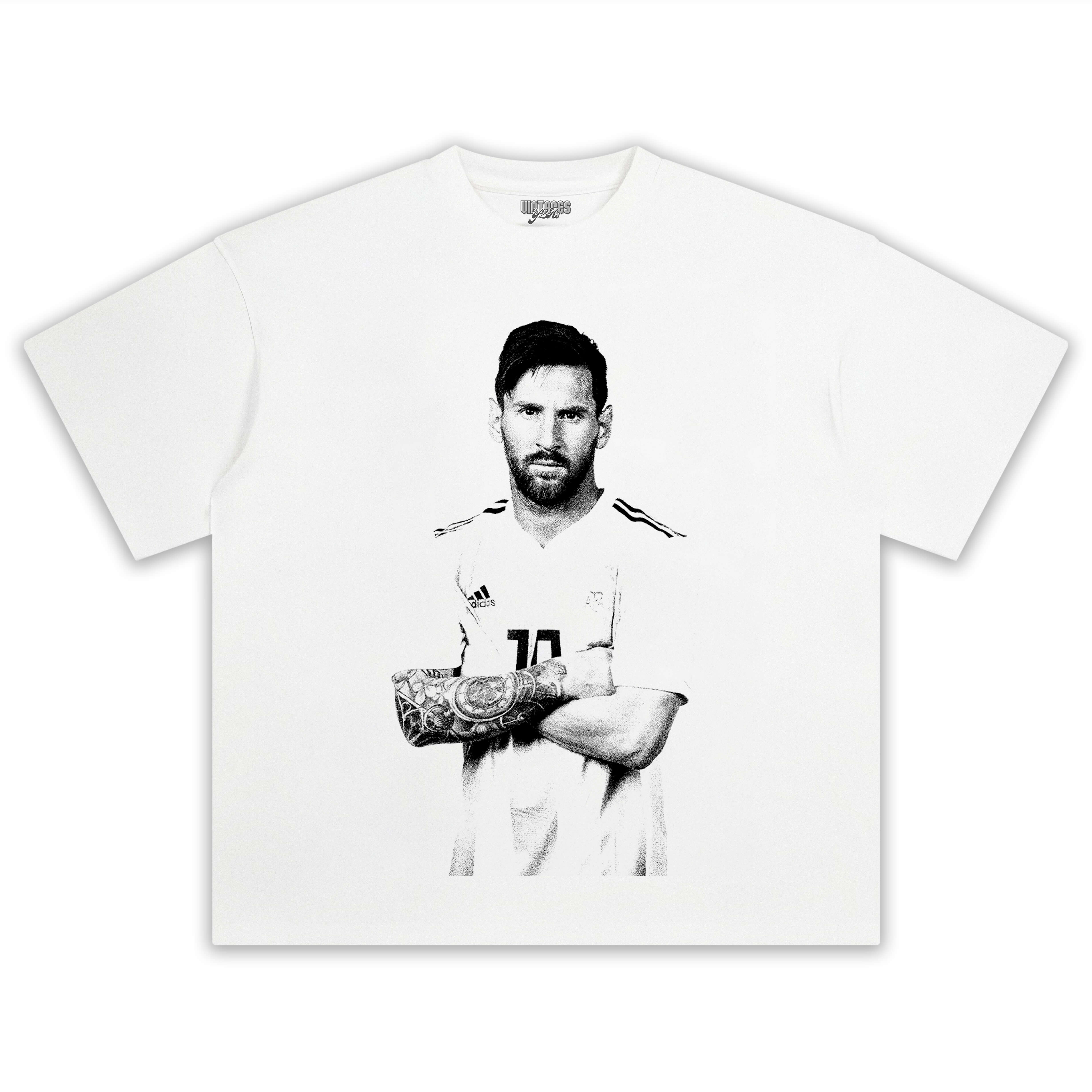 LIONEL MESSI WHITE TEE