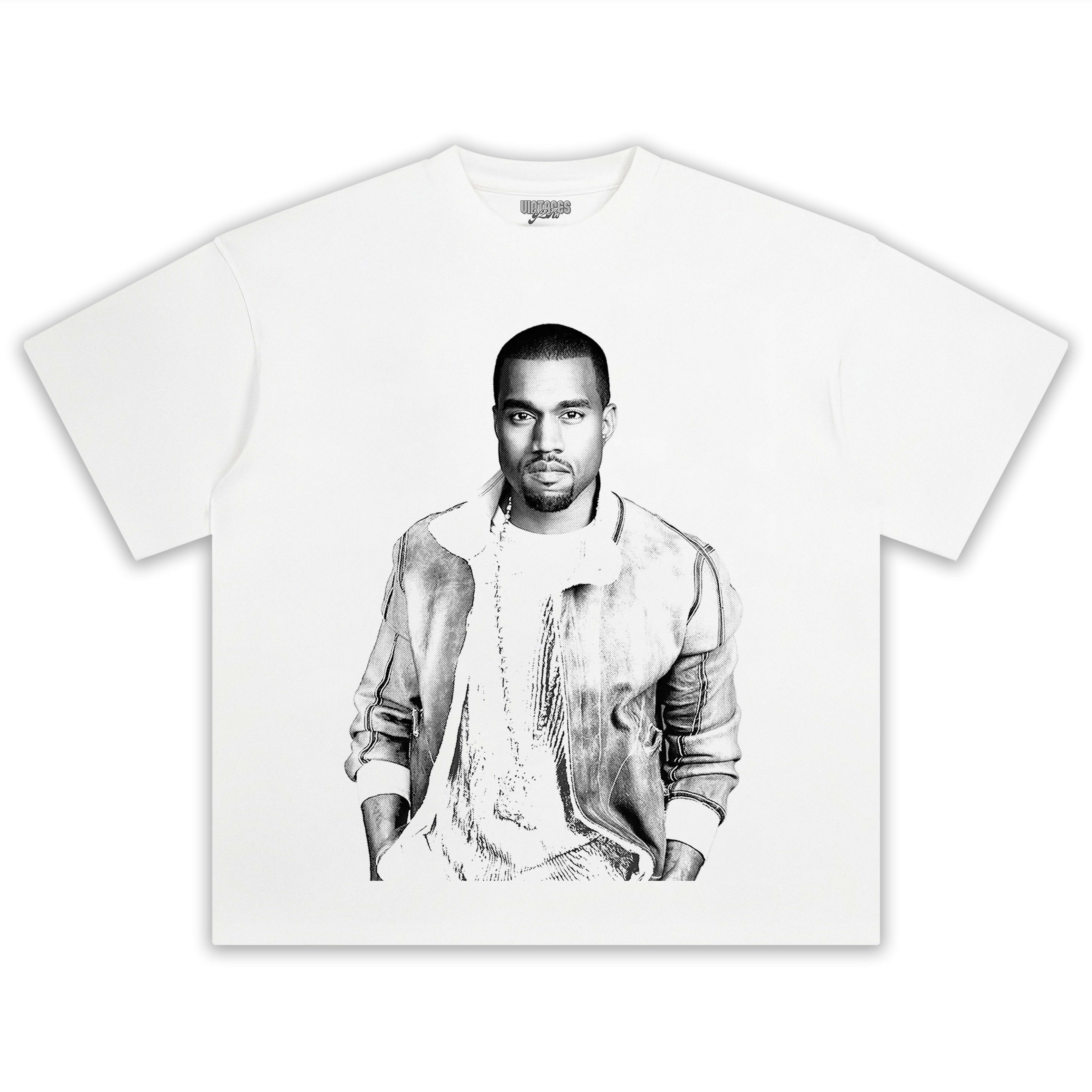 KANYE WEST WHITE TEE