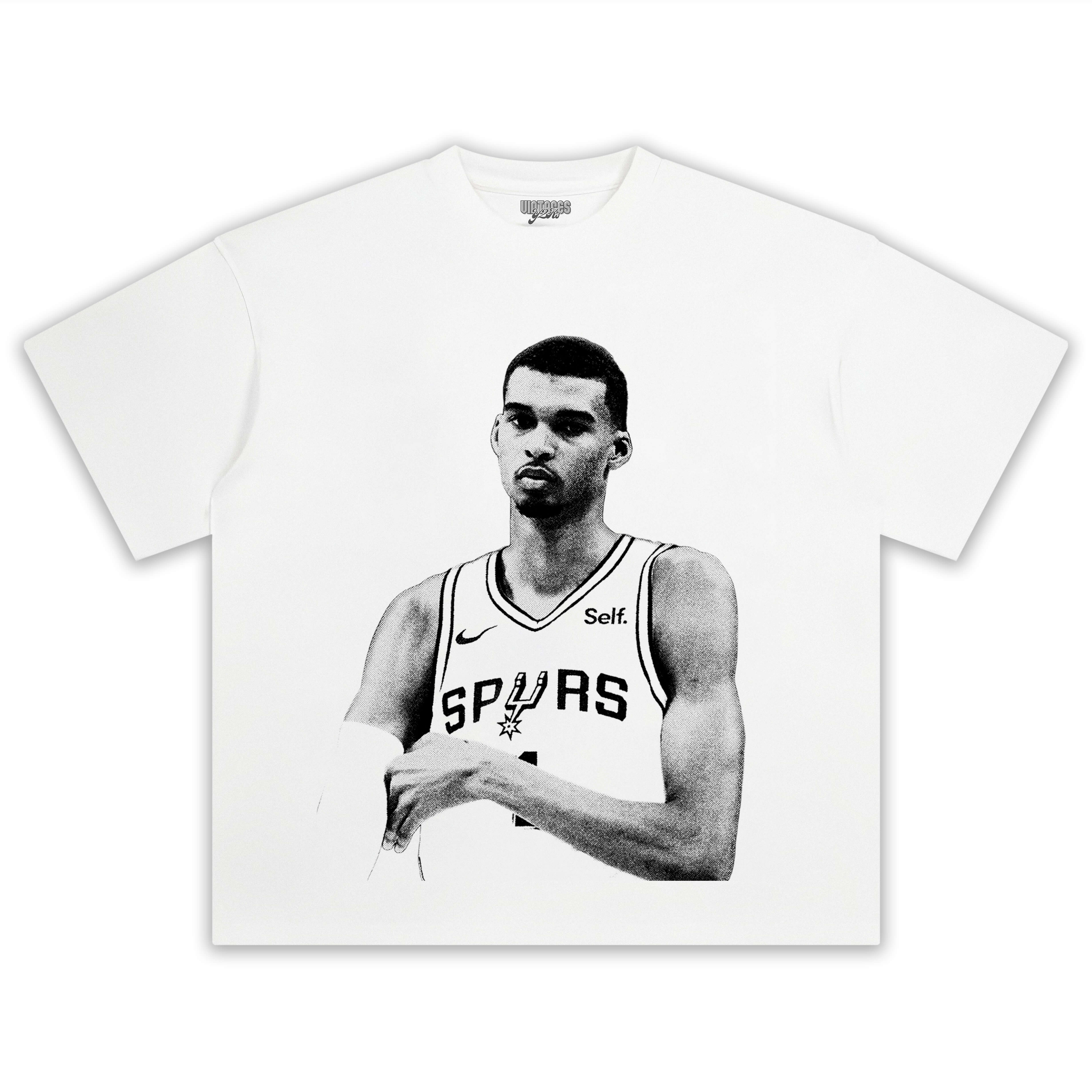 VICTOR WEMBANYAMA WHITE TEE