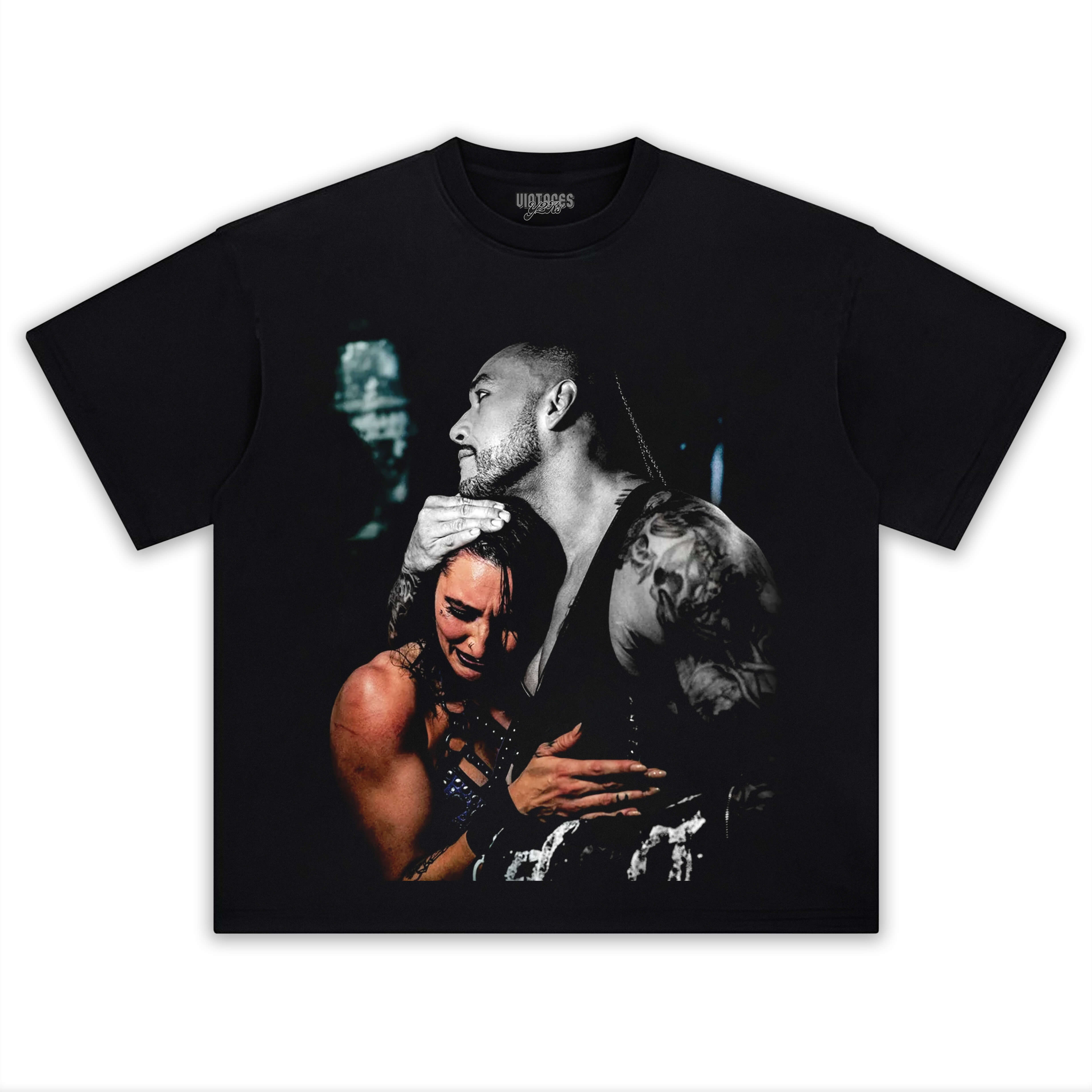 RHEA RIPLEY & DAMIAN PRIEST TEE