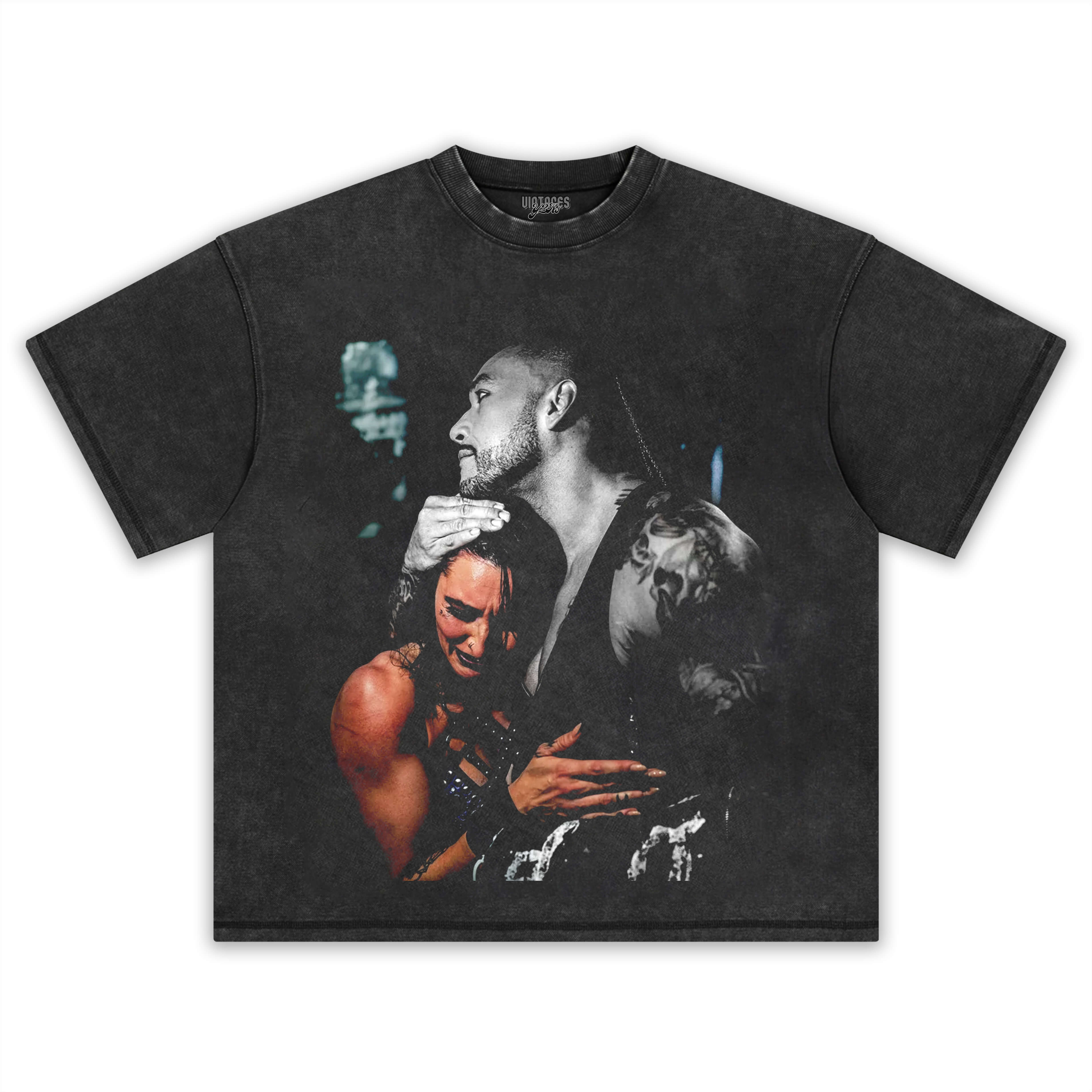 RHEA RIPLEY & DAMIAN PRIEST TEE