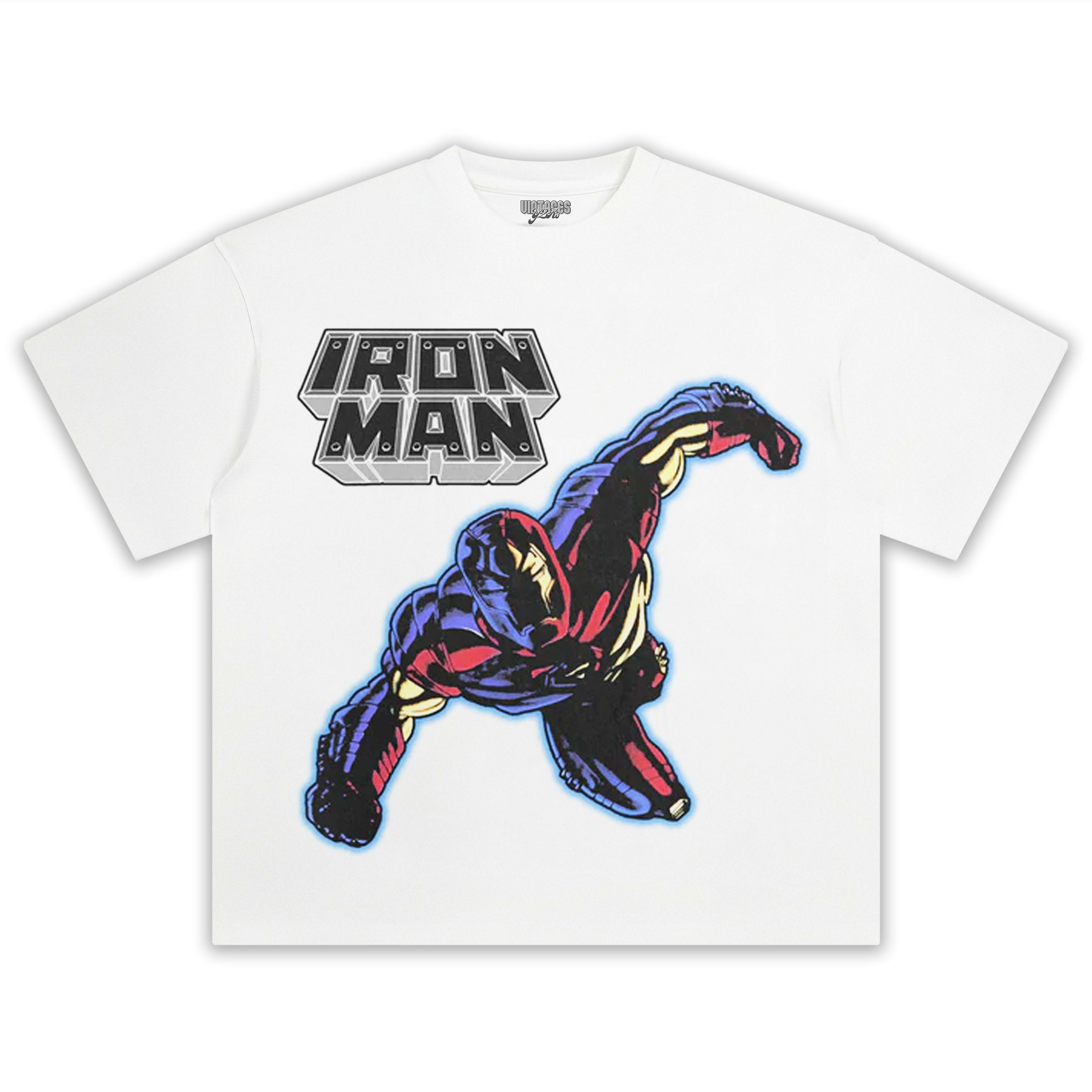 IRON MAN 2008 VINTAGE TEE & LS & HOODIE