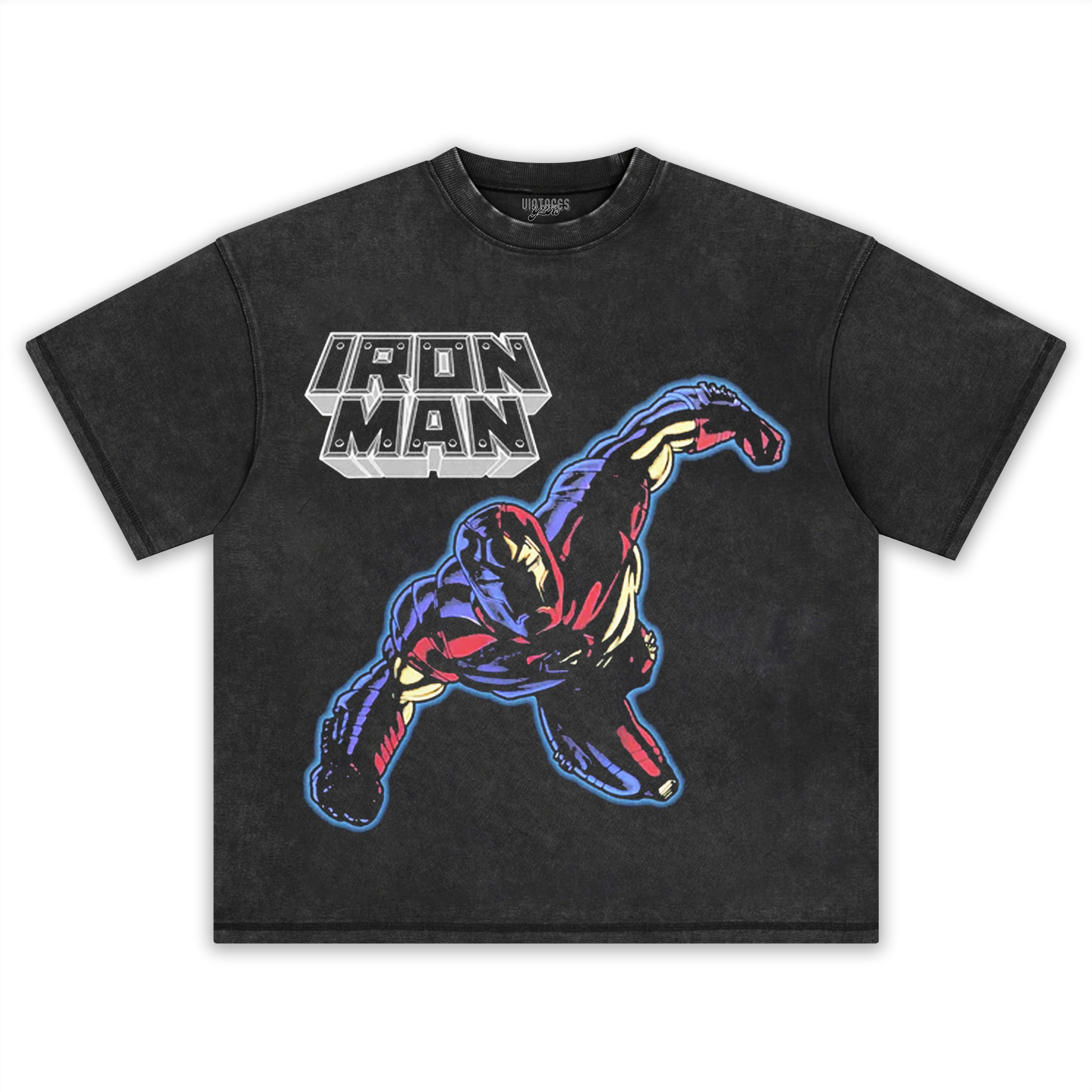 IRON MAN 2008 VINTAGE TEE & LS & HOODIE