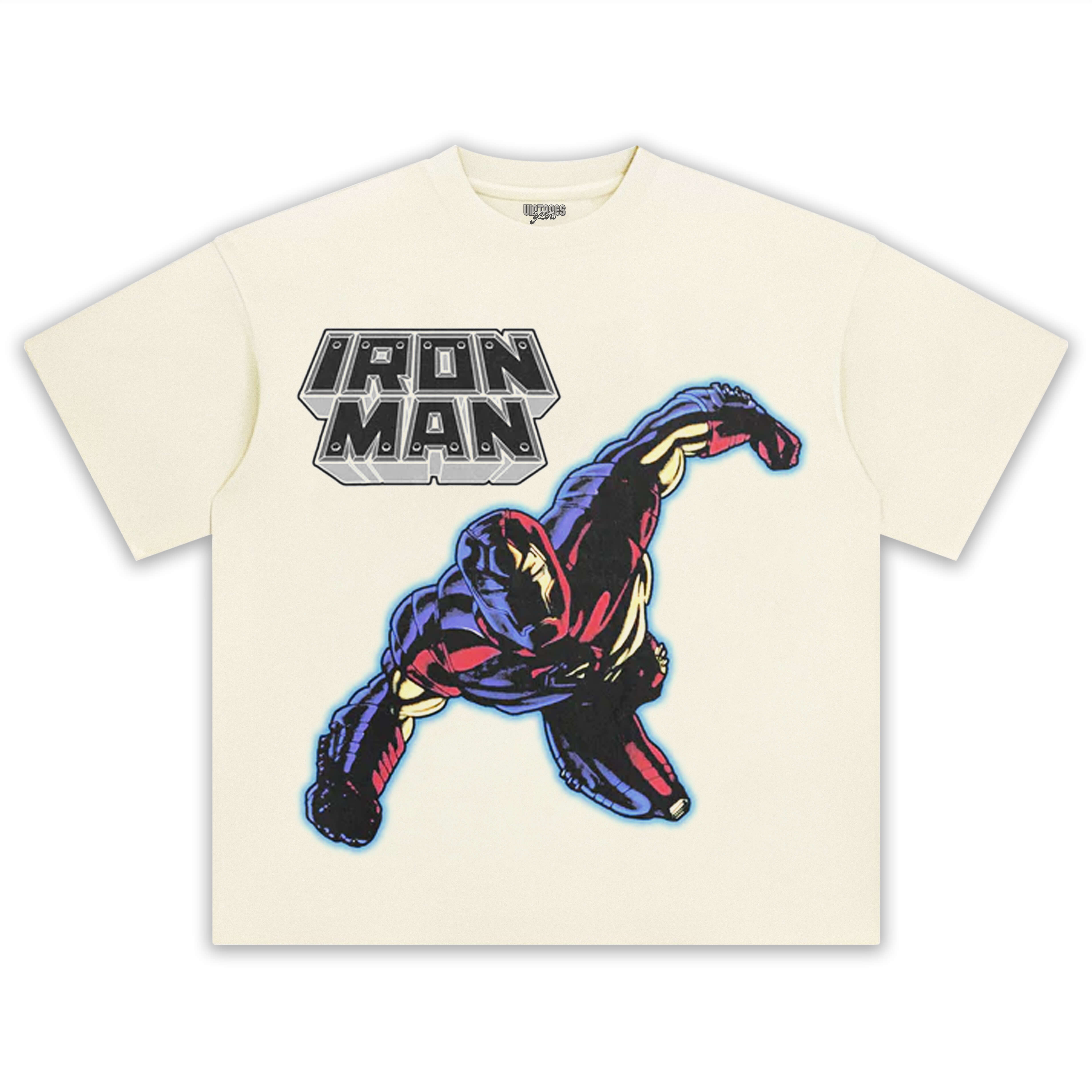 IRON MAN 2008 VINTAGE TEE & LS & HOODIE