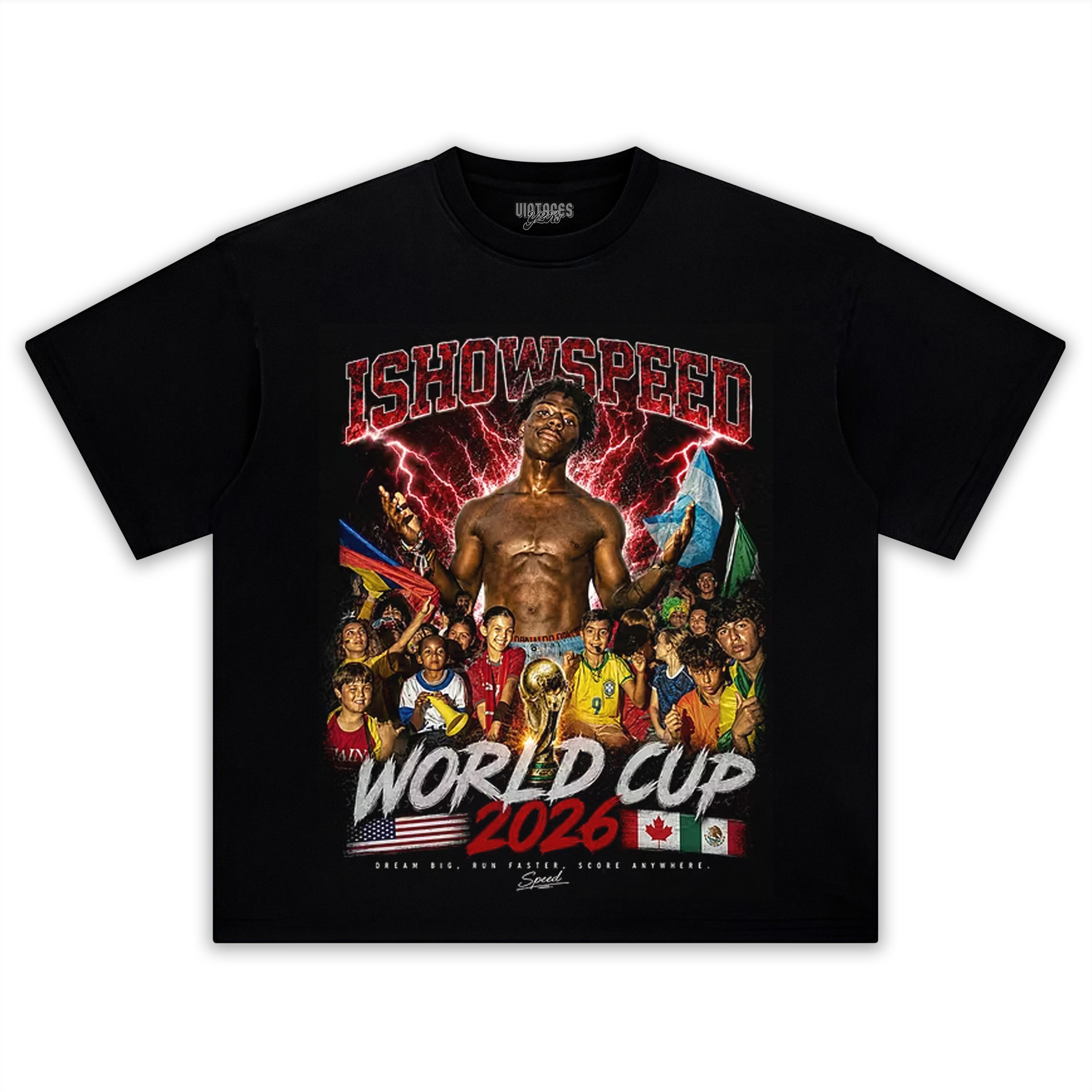 ISHOWSPEED WORLD CUP 2026 TANK TOP & TEE & LONG SLEEVE & LAYERED LS & HOODIE