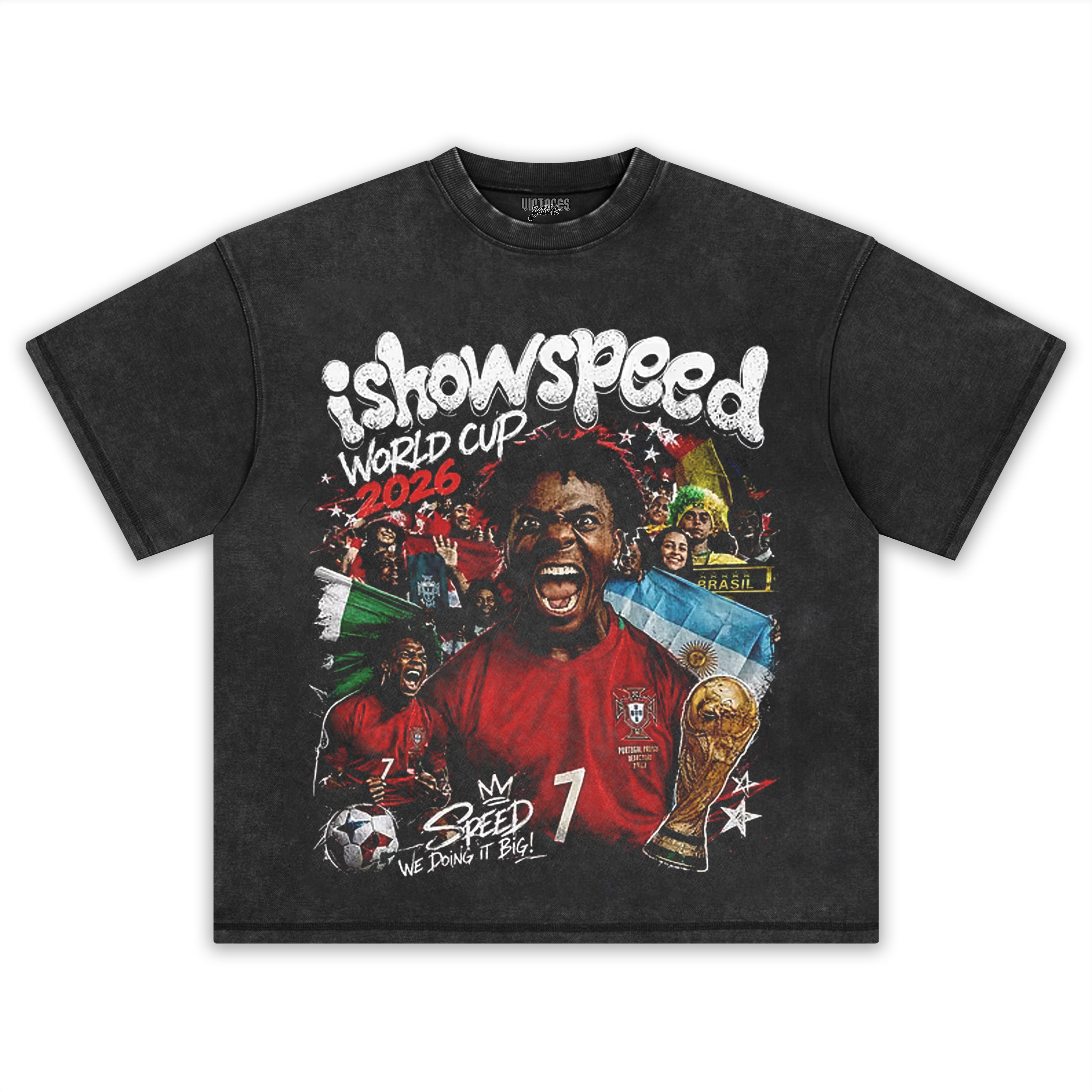 ISHOWSPEED WORLD CUP 2026 V2 TANK TOP & TEE & LONG SLEEVE & LAYERED LS & HOODIE