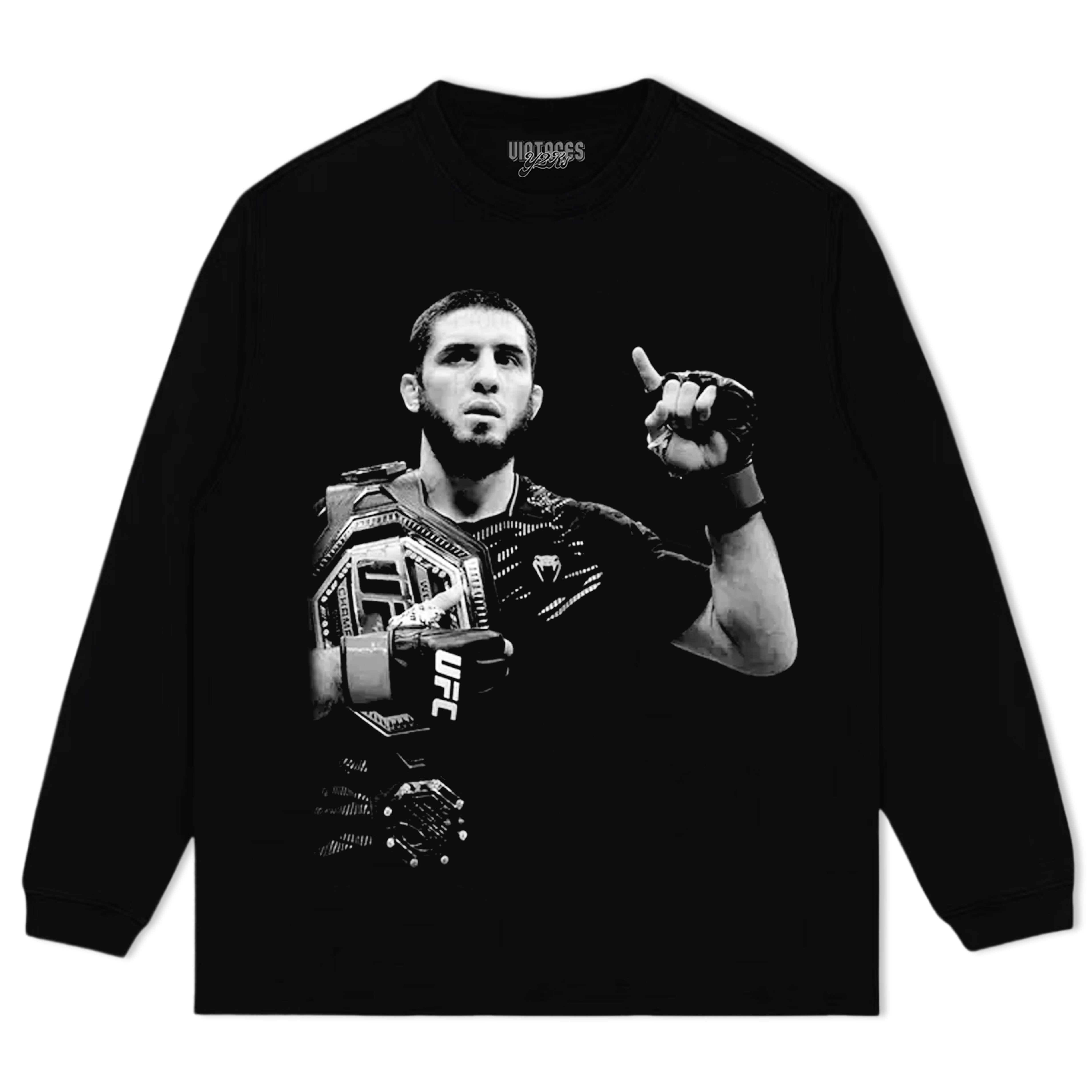 ISLAM MAKHACHEV DOUBLE CHAMP V2 TEE & LS & HOODIE