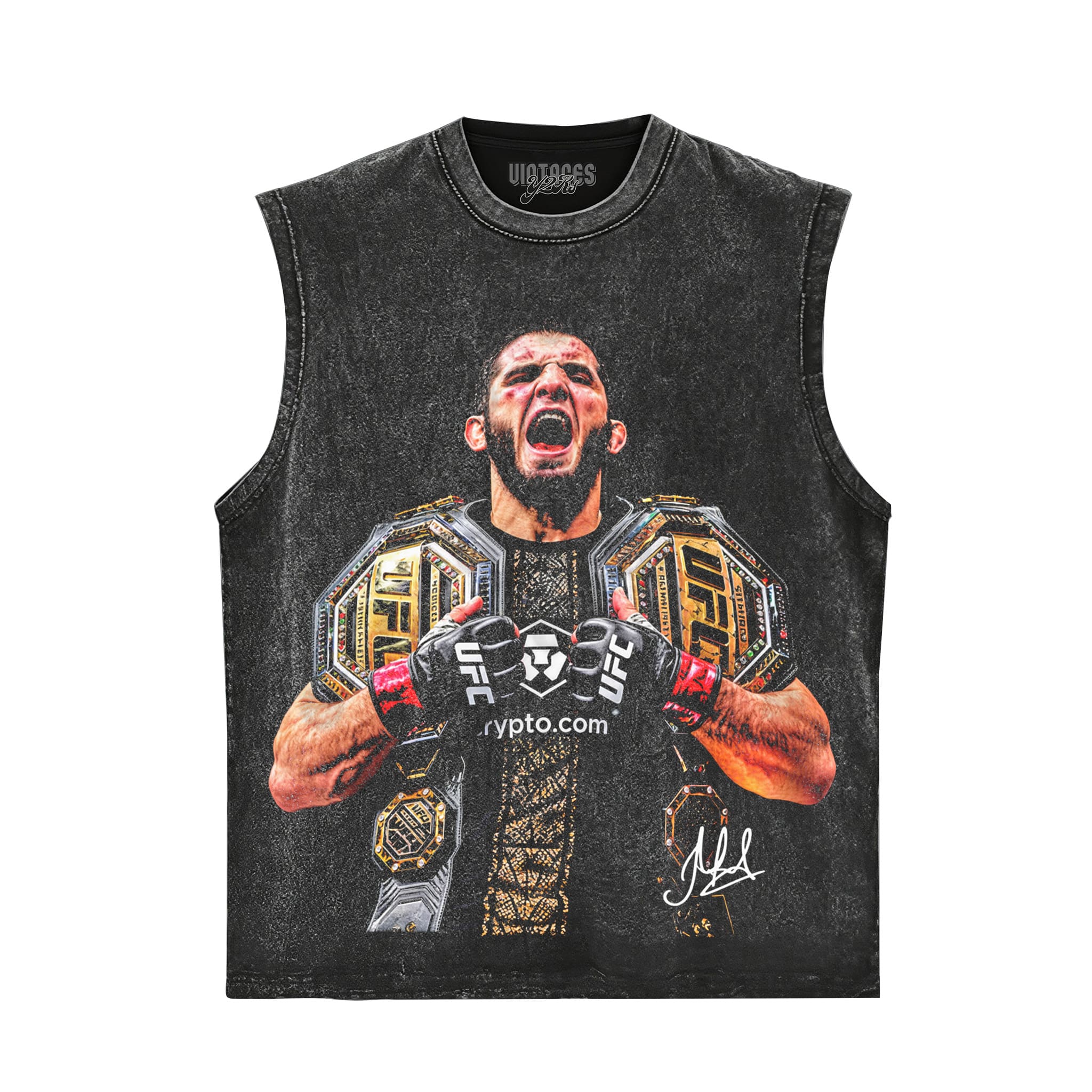 ISLAM MAKHACHEV - DOUBLE CHAMP TANK TOP & TEE & LONG SLEEVE & LAYERED LS & HOODIE