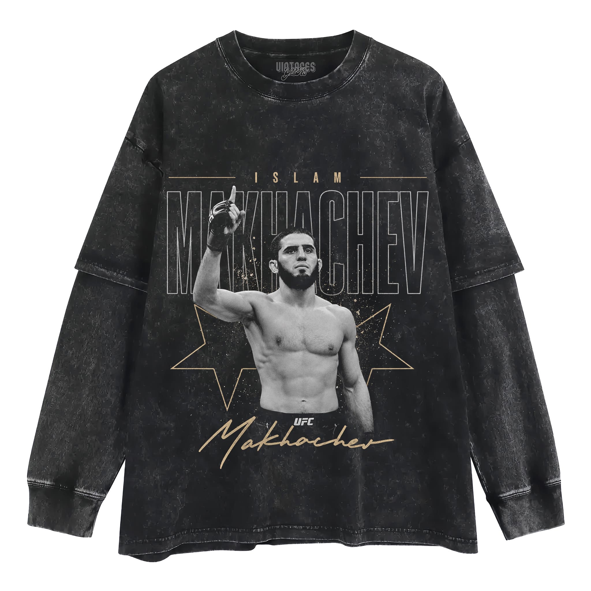 ISLAM MAKHACHEV P4P NO.1 V4 TANK TOP & TEE & LONG SLEEVE & LAYERED LS & HOODIE