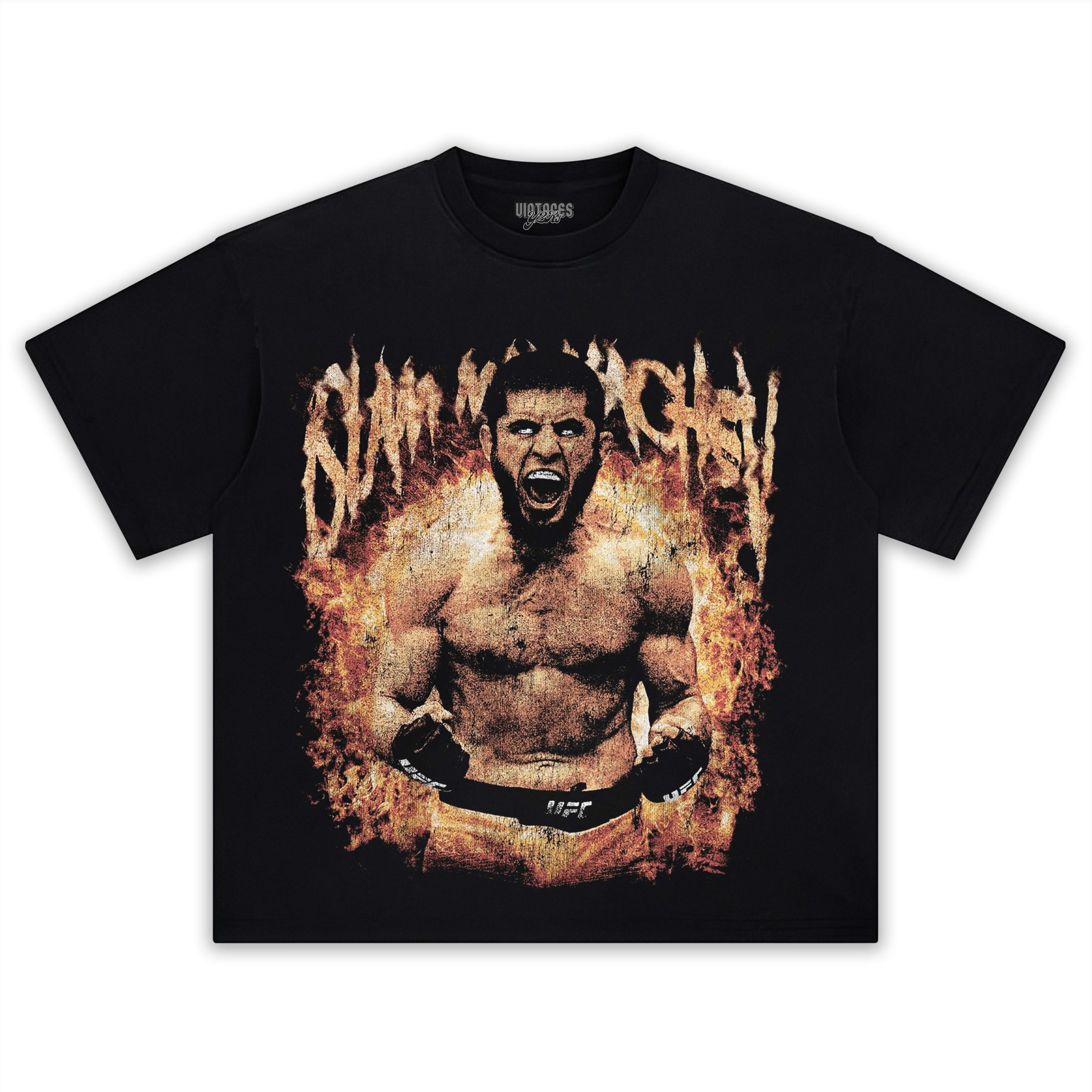 ISLAM MAKHACHEV VINTAGE STYLE V3 TEE & LS & HOODIE