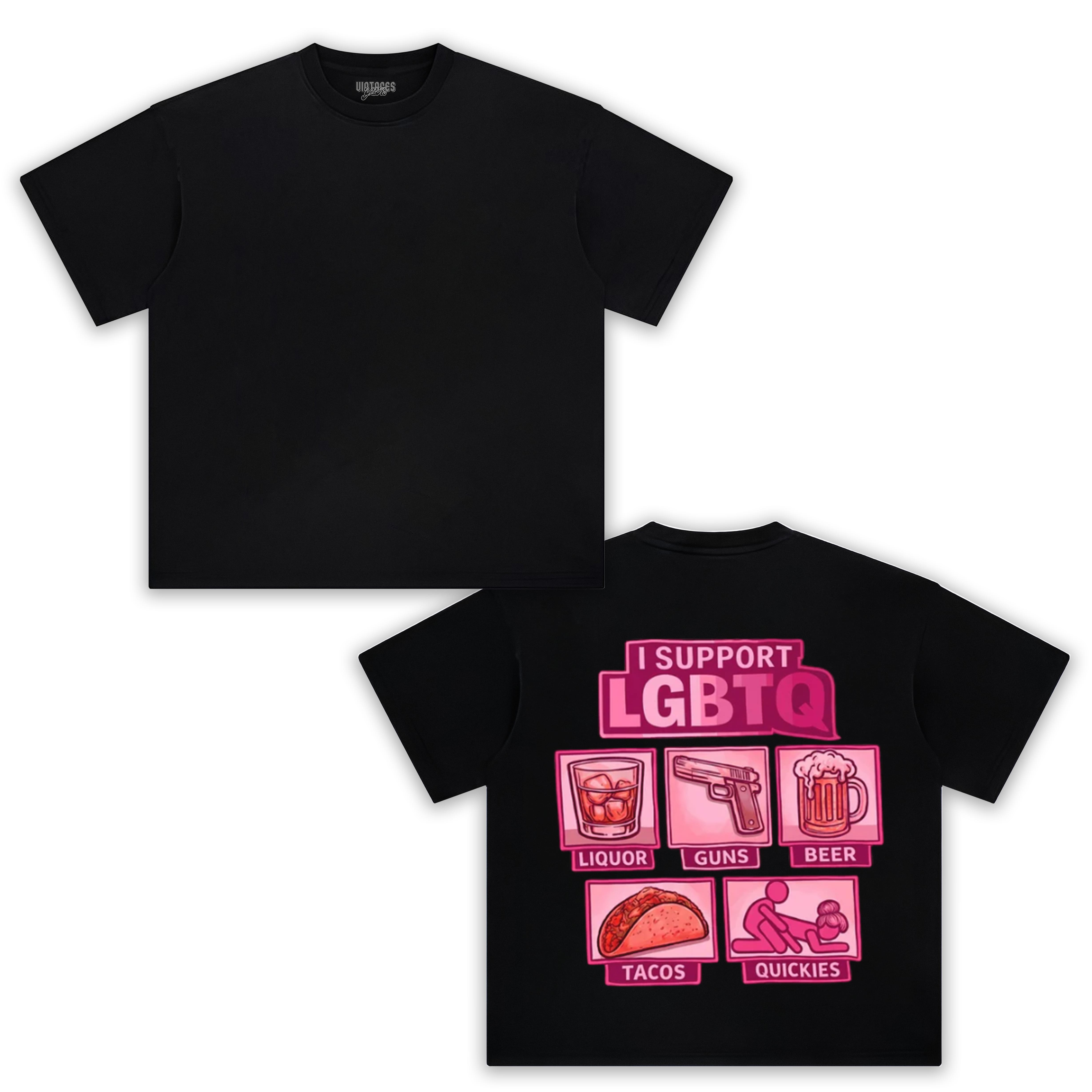 I SUPPORT LGBTQ TANK TOP & TEE