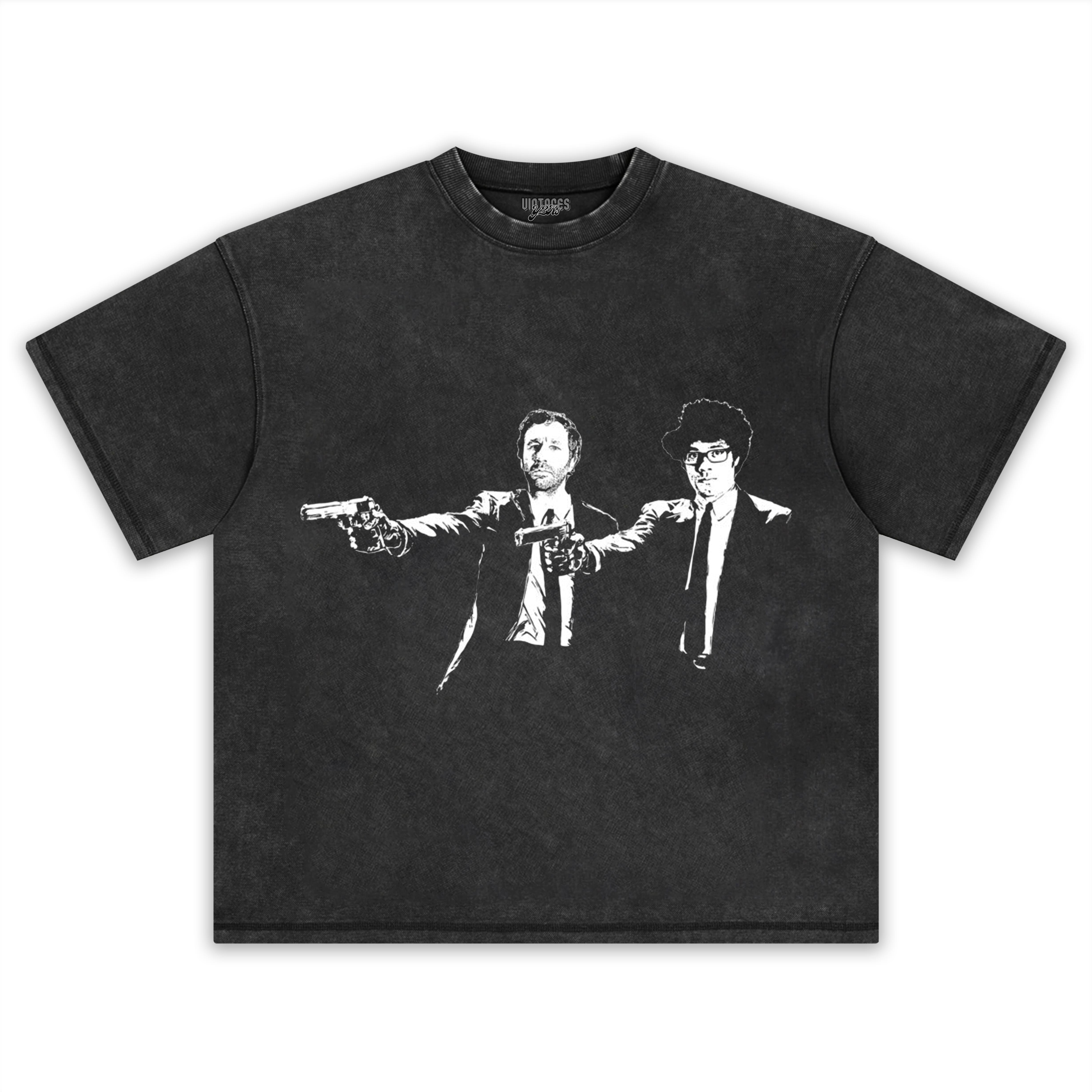 IT CROWD ROY AND MOSS PULP FICTION TANK TOP & TEE & LONG SLEEVE & LAYERED LS & HOODIE