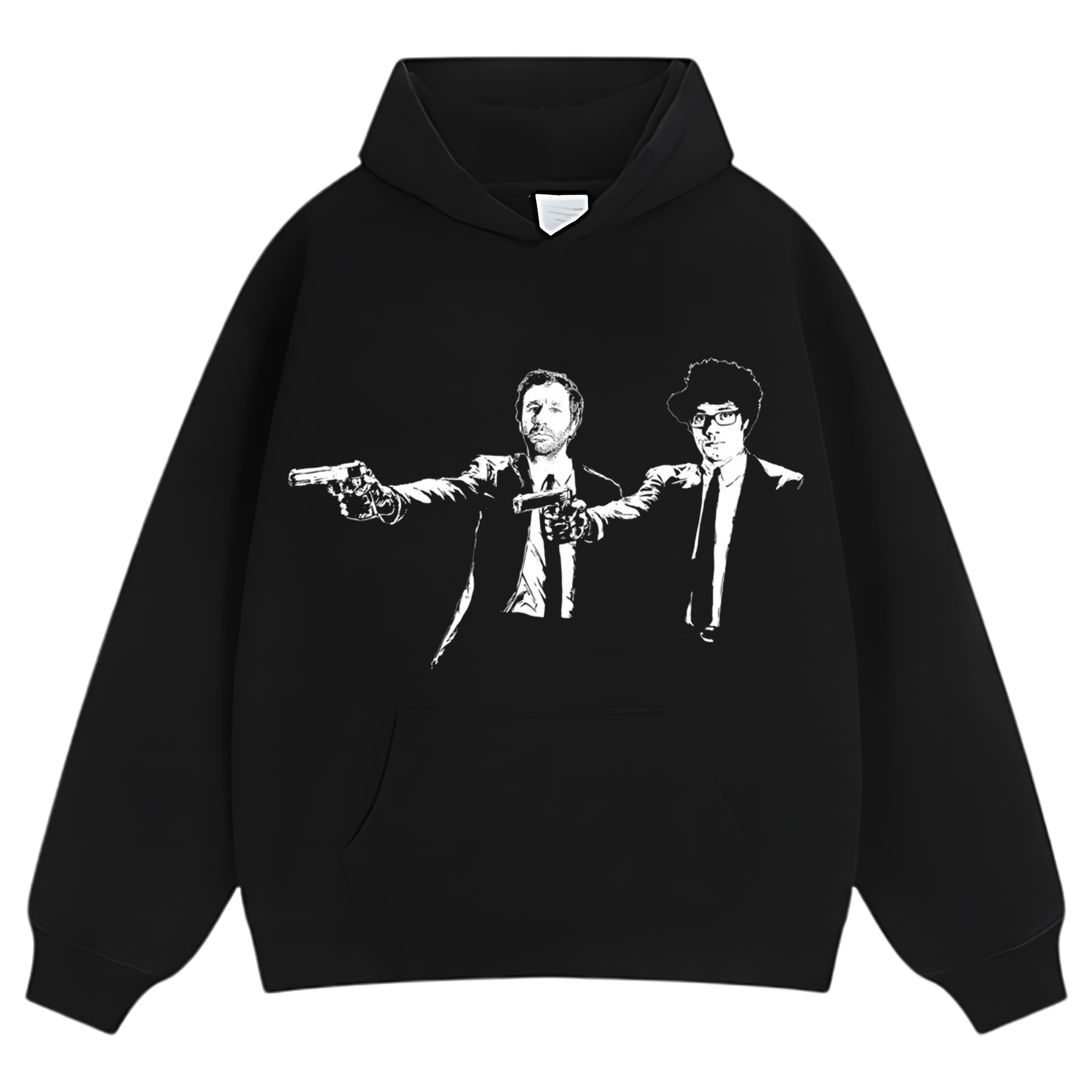 IT CROWD ROY AND MOSS PULP FICTION TANK TOP & TEE & LONG SLEEVE & LAYERED LS & HOODIE