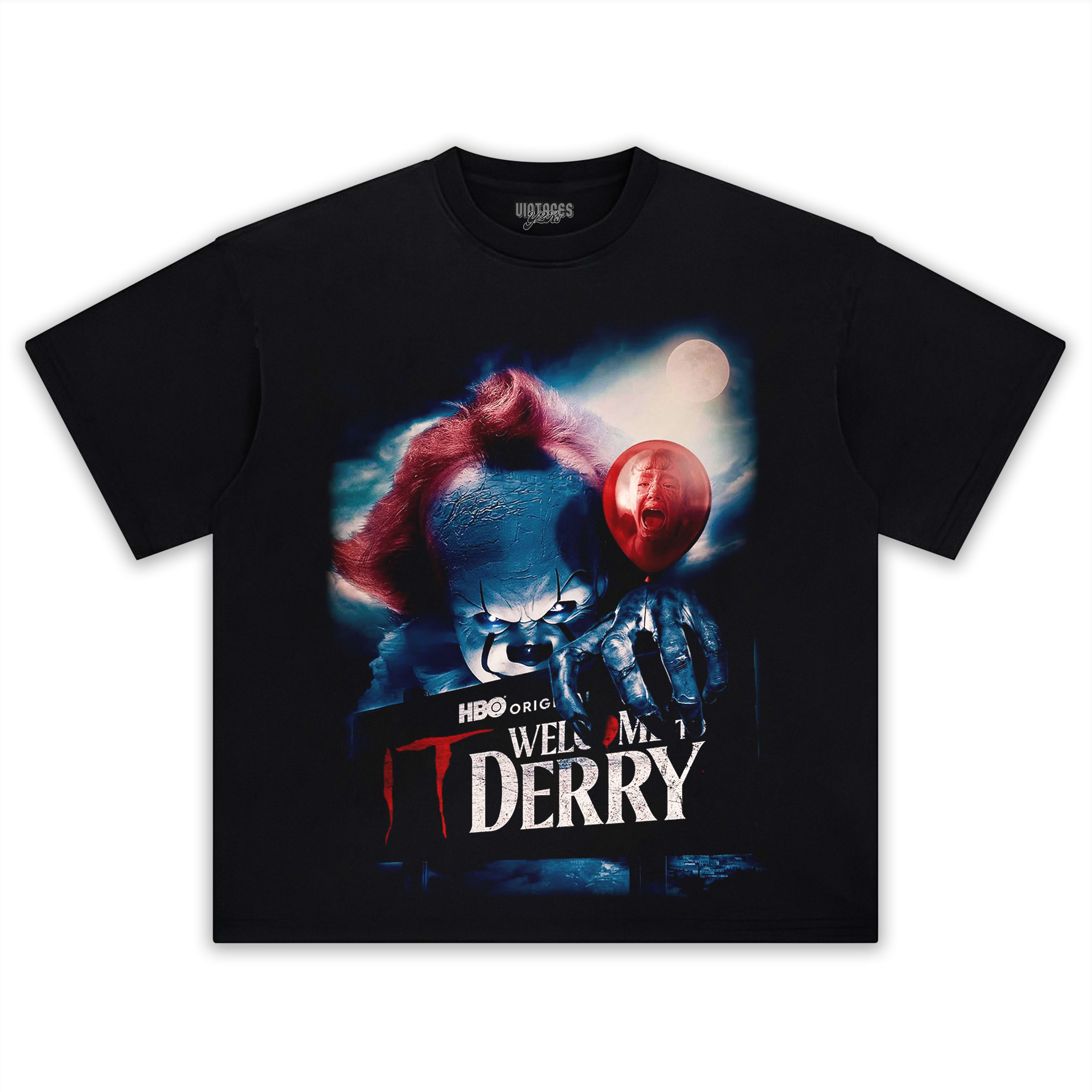 IT WELCOME TO DERRY V2 TEE & LS & HOODIE