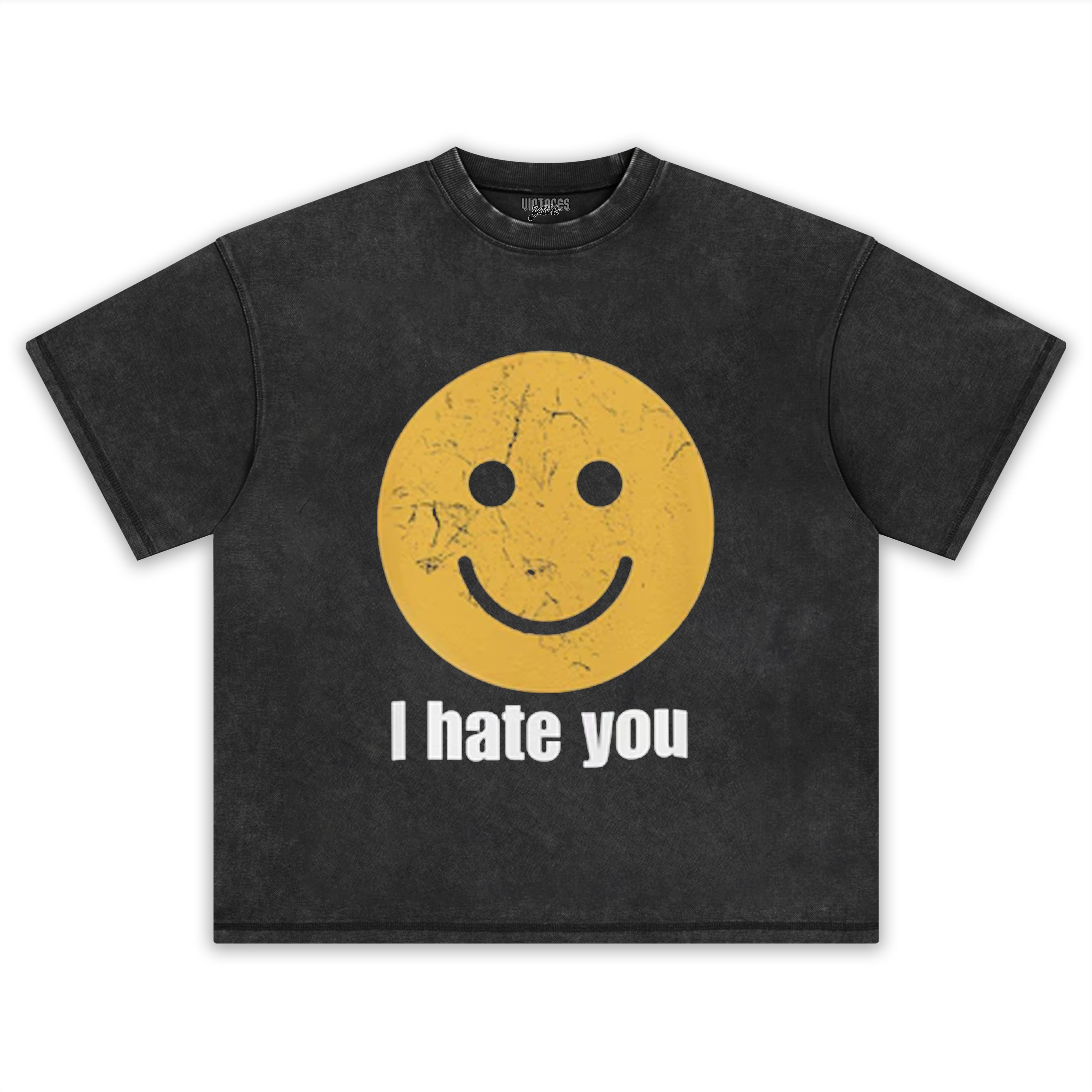 I HATE YOU SMILEY FACE TEE & LS & HOODIE