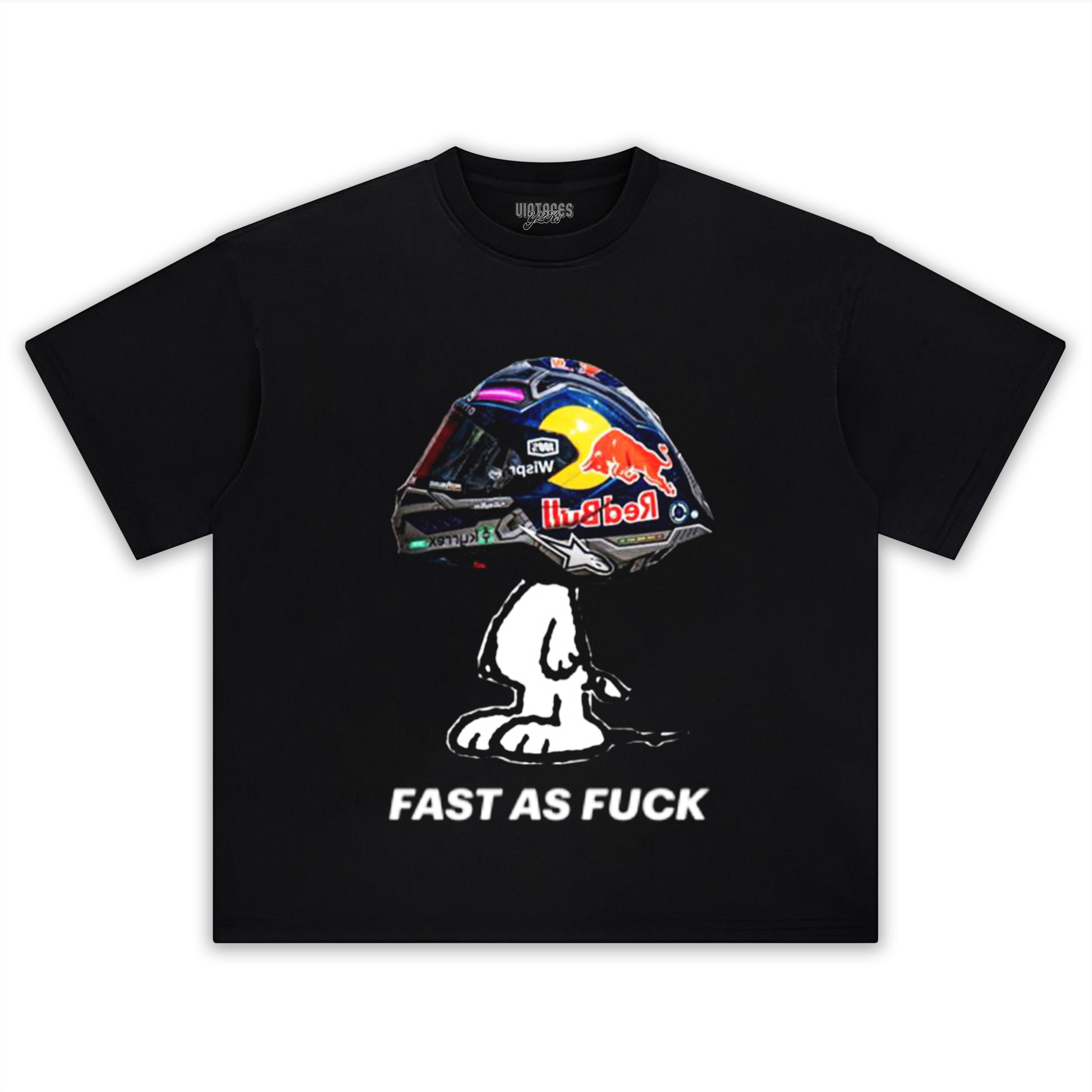 I'M FAST AS FUCK BOI & RED BULL RACING FUNNY TEE & LS & HOODIE