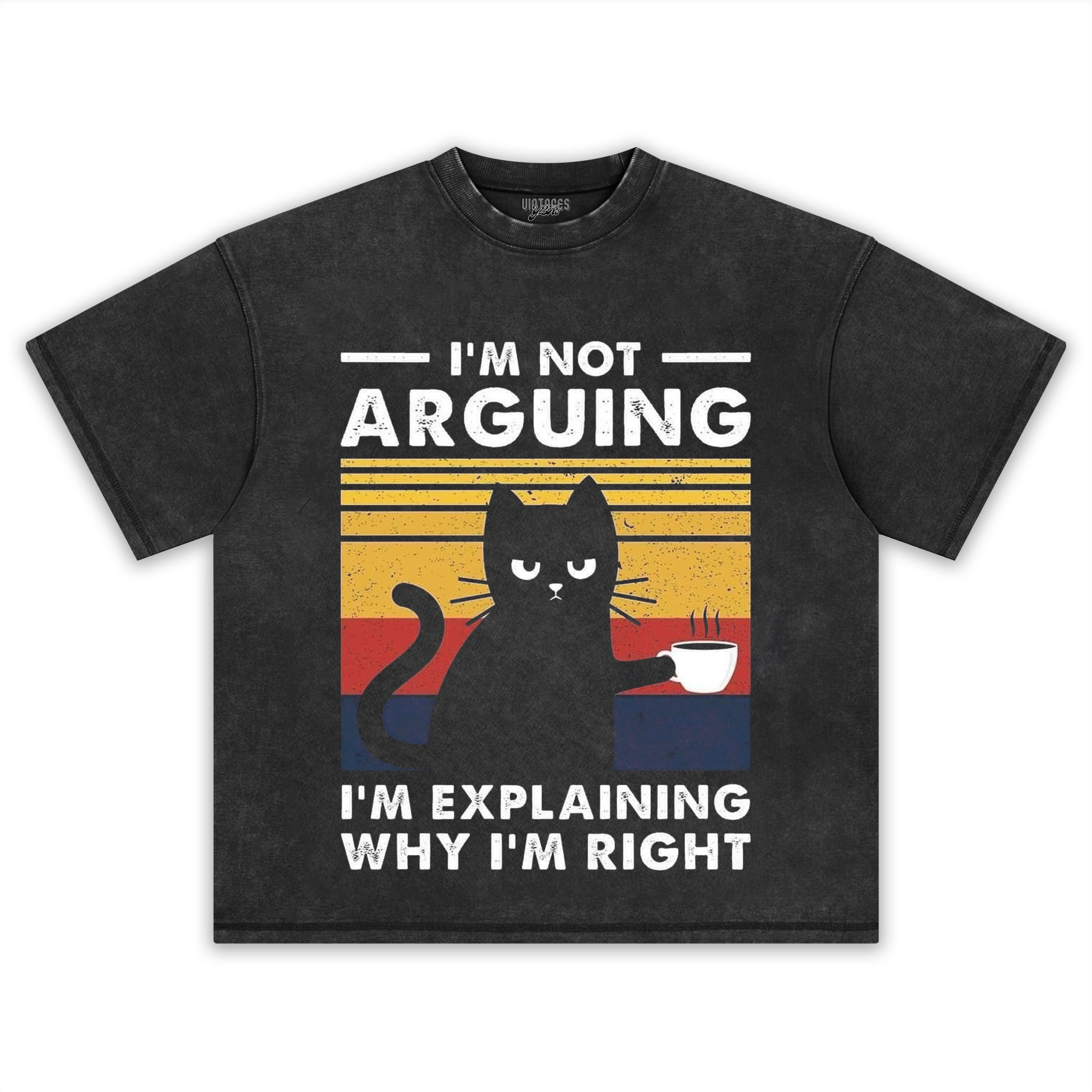 I'M NOT ARGUING I'M EXPLAINING WHY I'M RIGHT TEE & LS & HOODIE