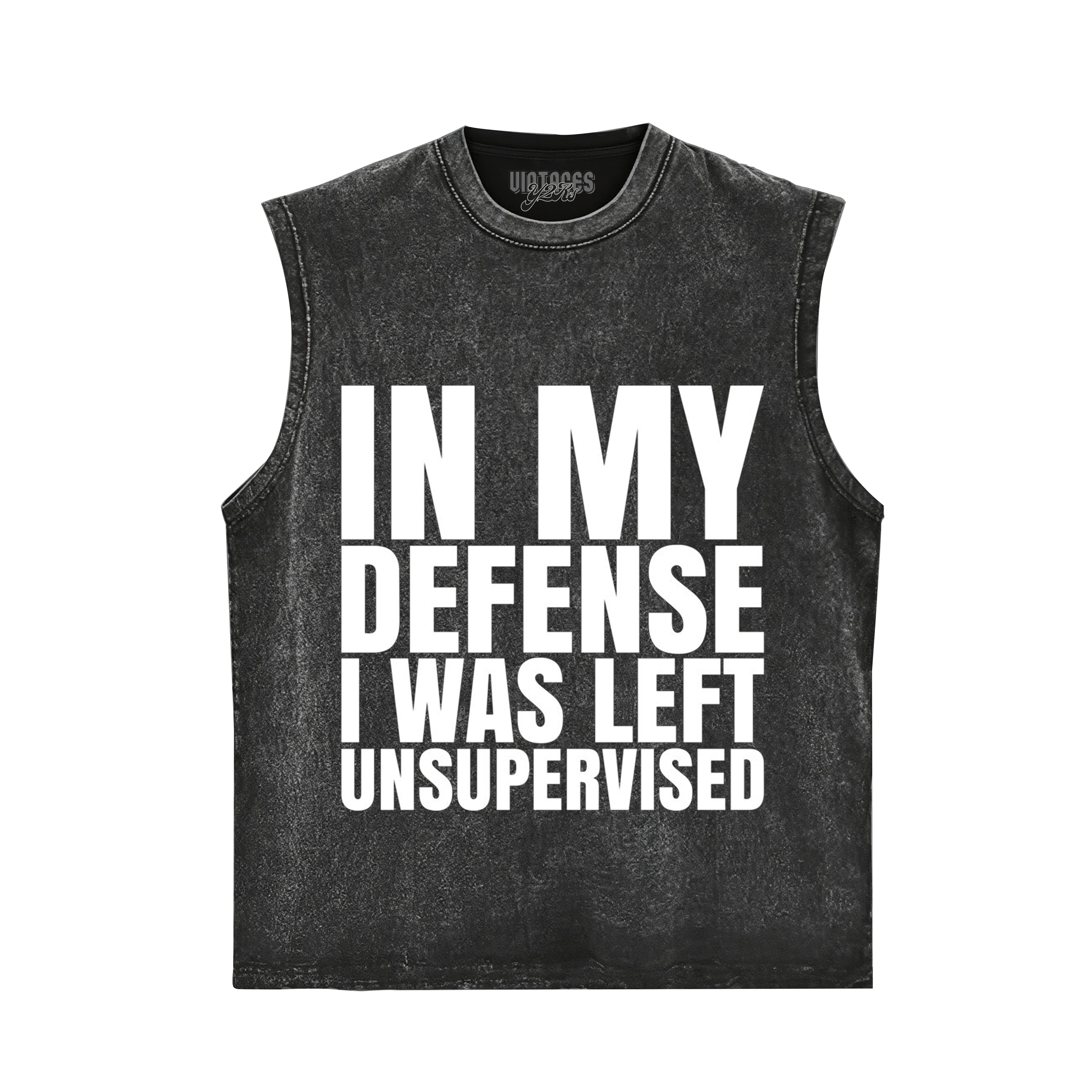 I WAS LEFT UNSUPERVISED TANK TOP