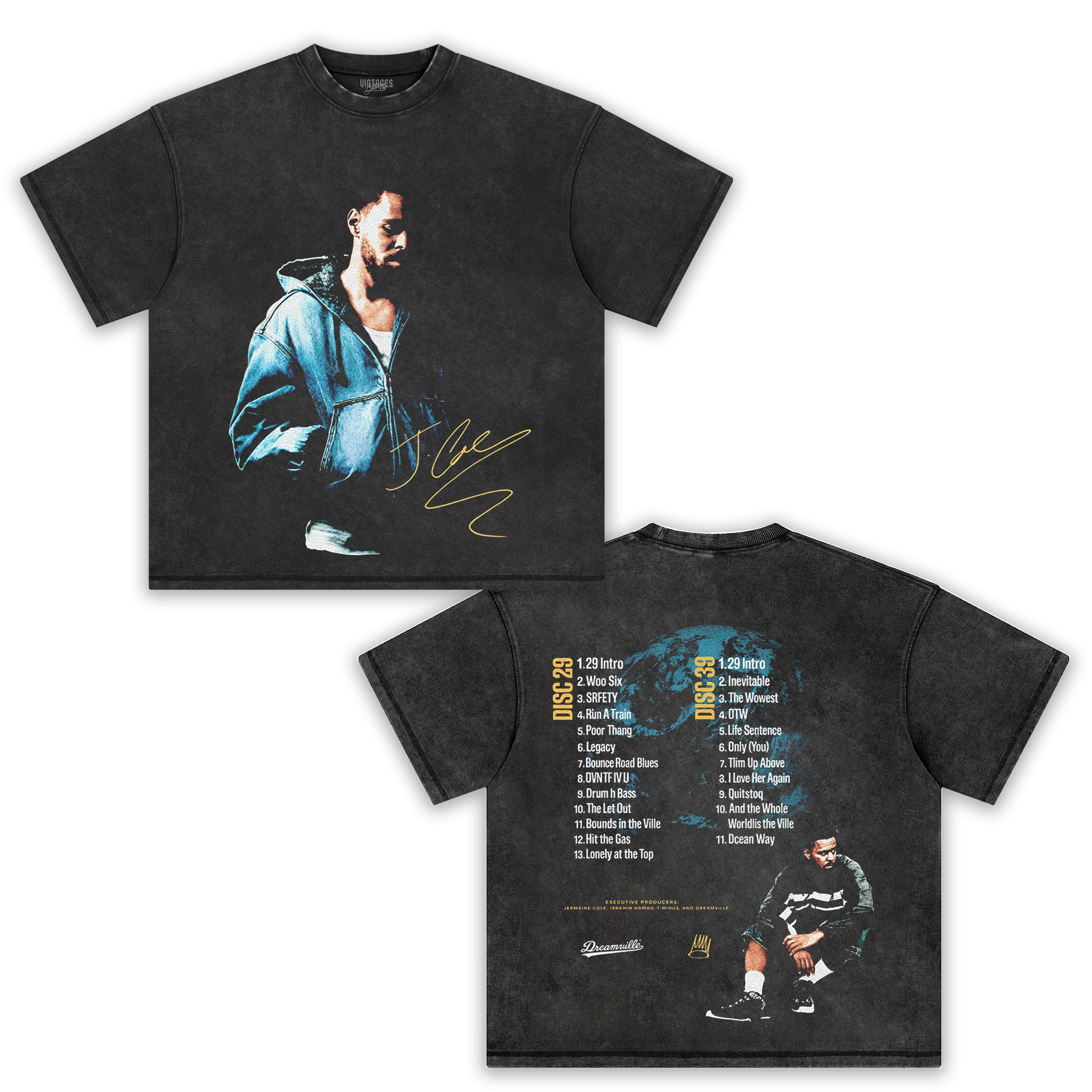 J. COLE FALL OFF SIGNATURE V2 TEE
