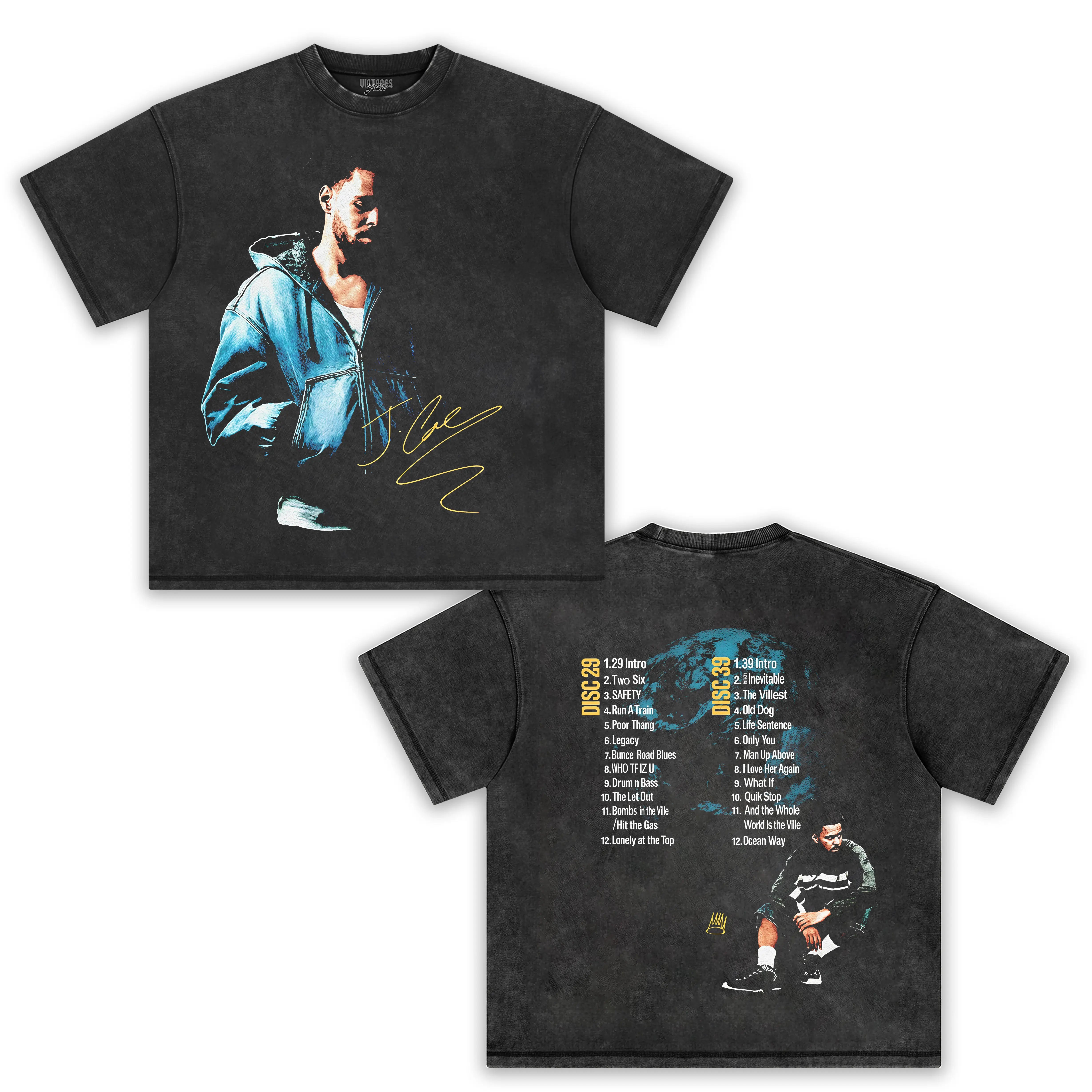 J. COLE FALL OFF SIGNATURE V2 TEE