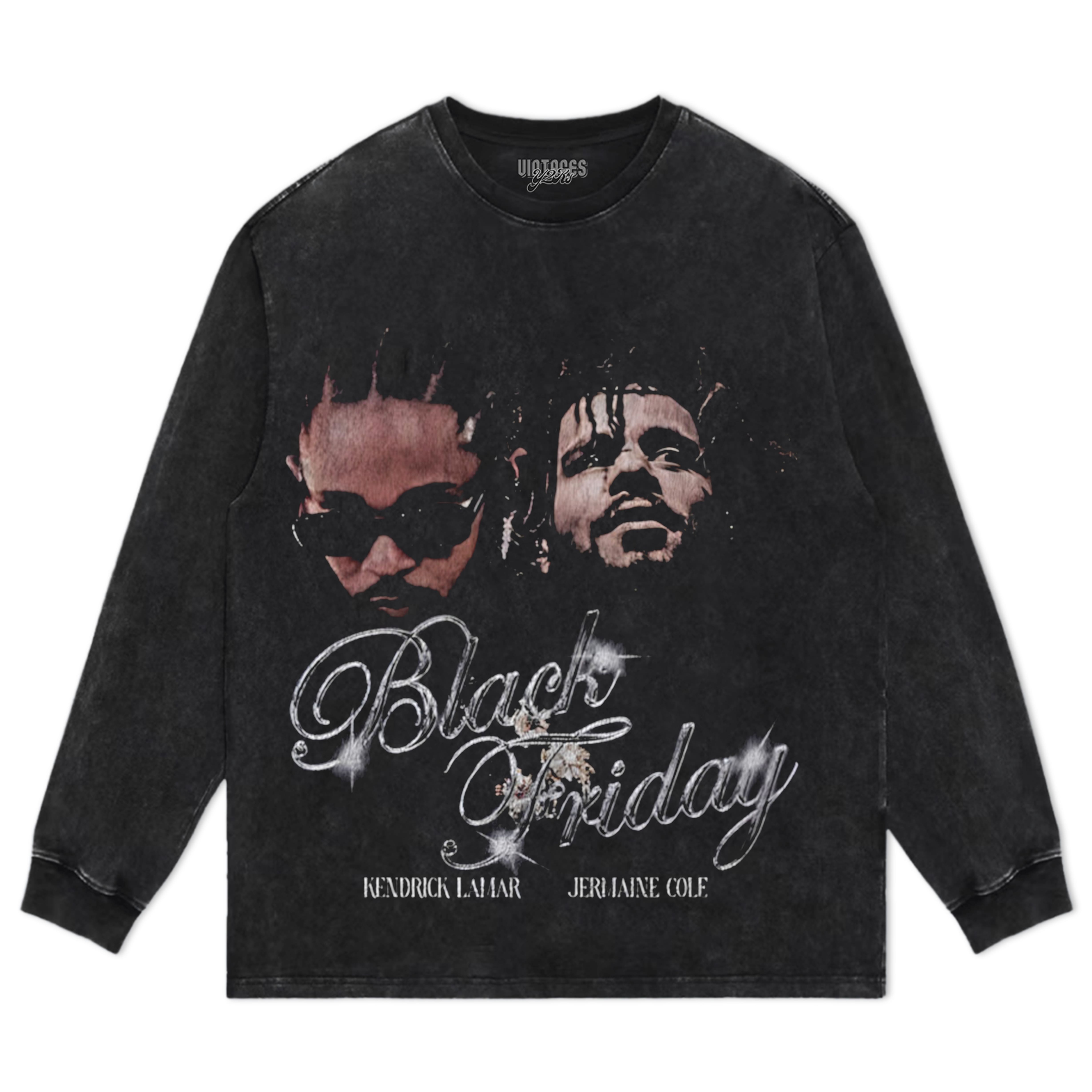 J. COLE KENDRICK LAMAR BLACK FRIDAY TEE & LS & HOODIE