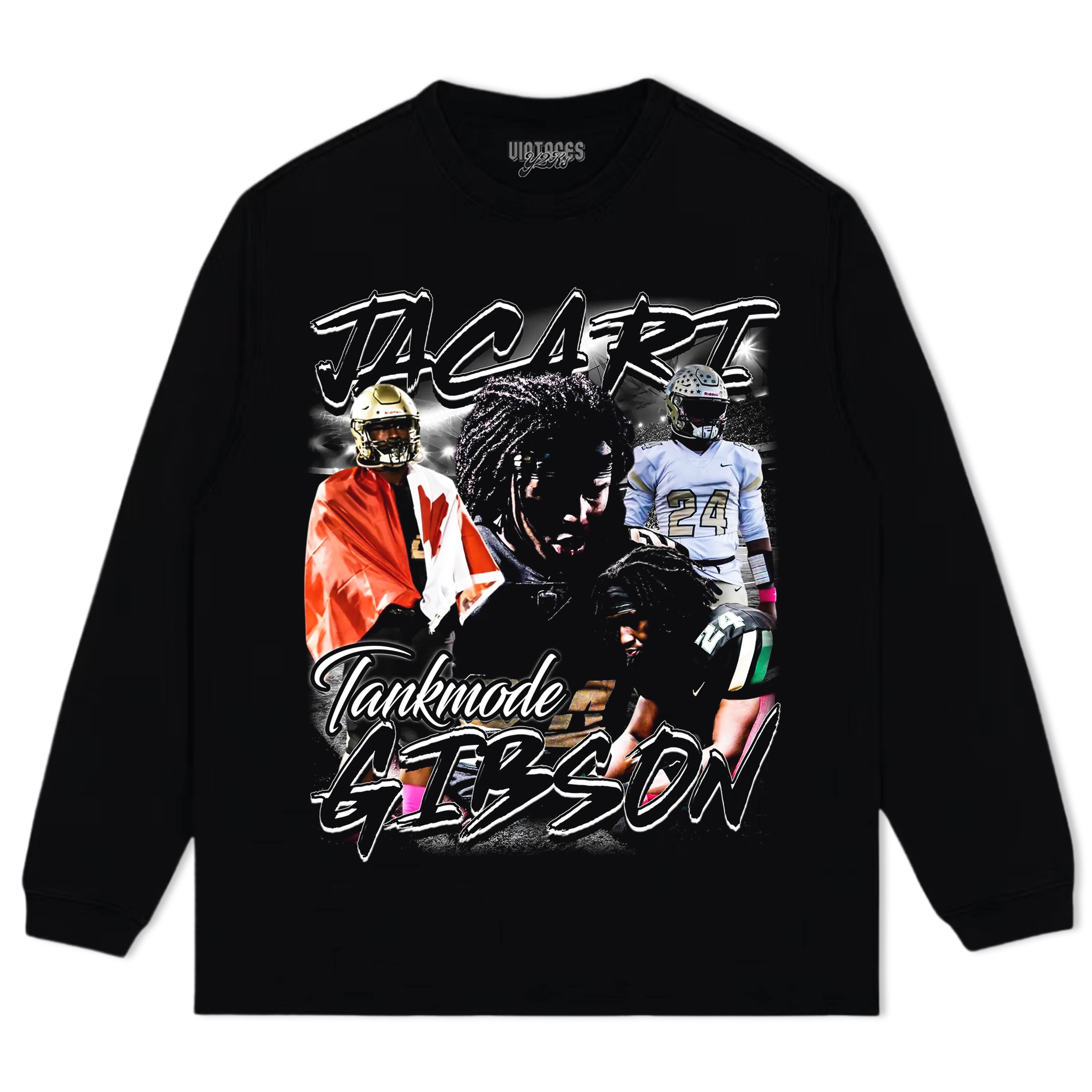 JACARI GIBSON TEE & LS & HOODIE