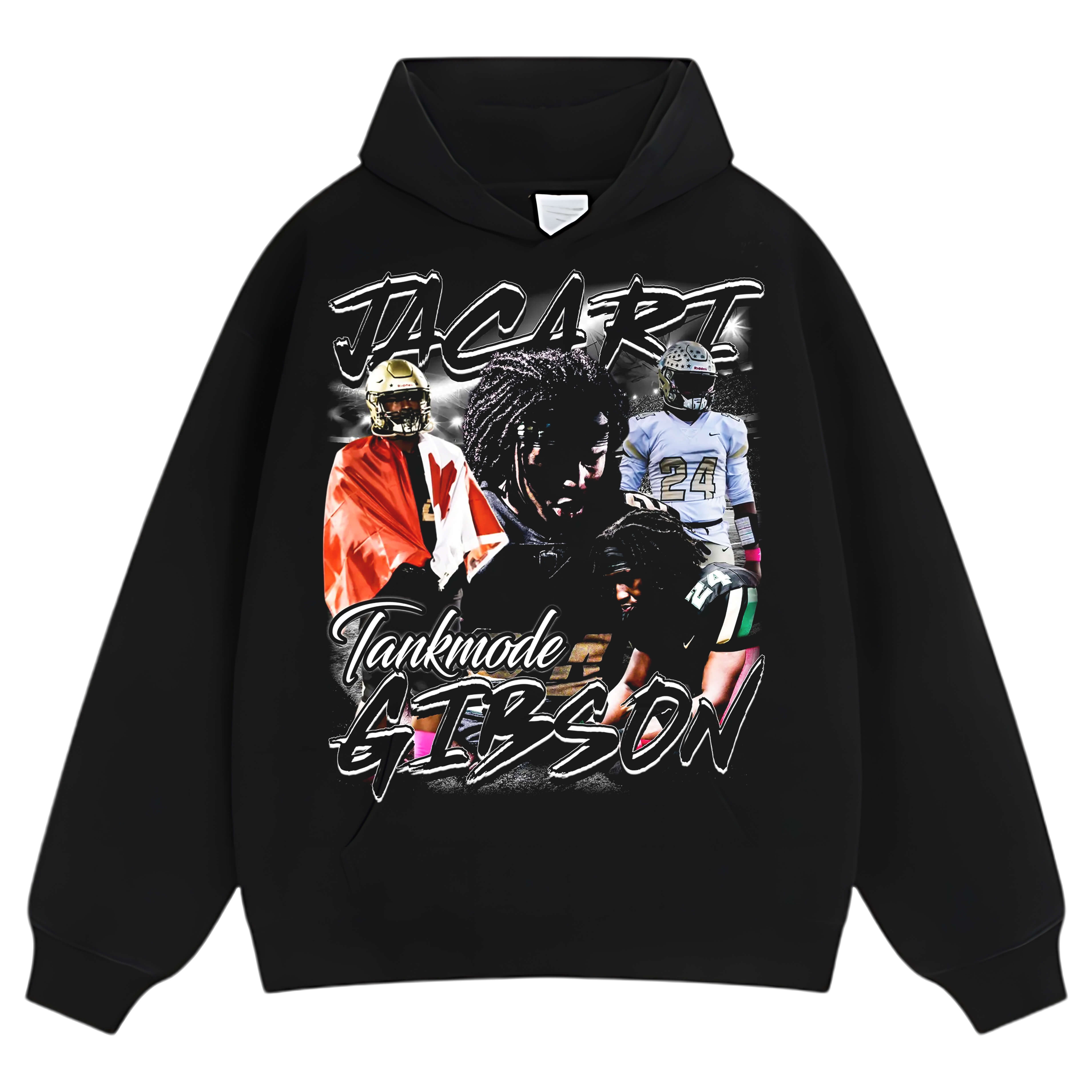 JACARI GIBSON TEE & LS & HOODIE