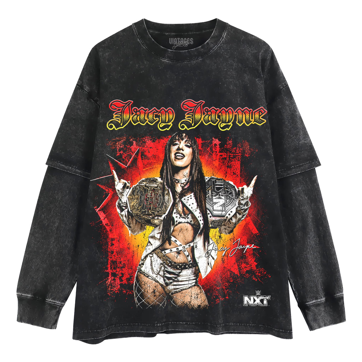 JAIDA PARKER MISS NXT WRESTLING BOOTLEG CHAMPIONSHIP VINTAGE TANK TOP & TEE & LONG SLEEVE & LAYERED LS & HOODIE