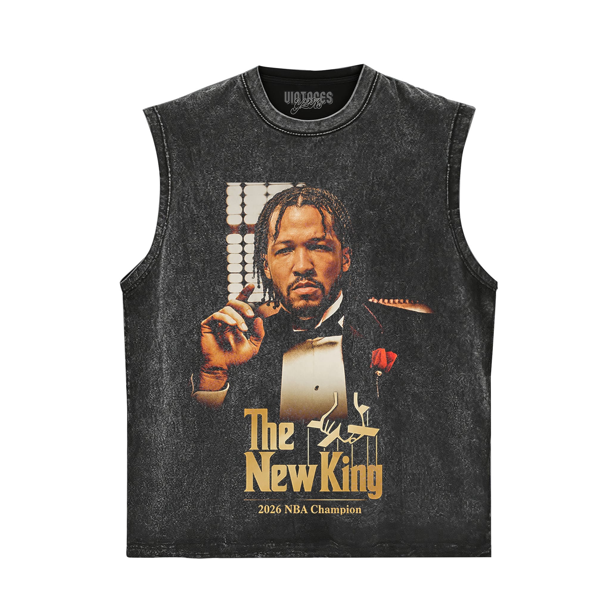 JALEN BRUNSON - GODFATHER FUNNY TANK TOP & TEE & LONG SLEEVE & LAYERED LS & HOODIE