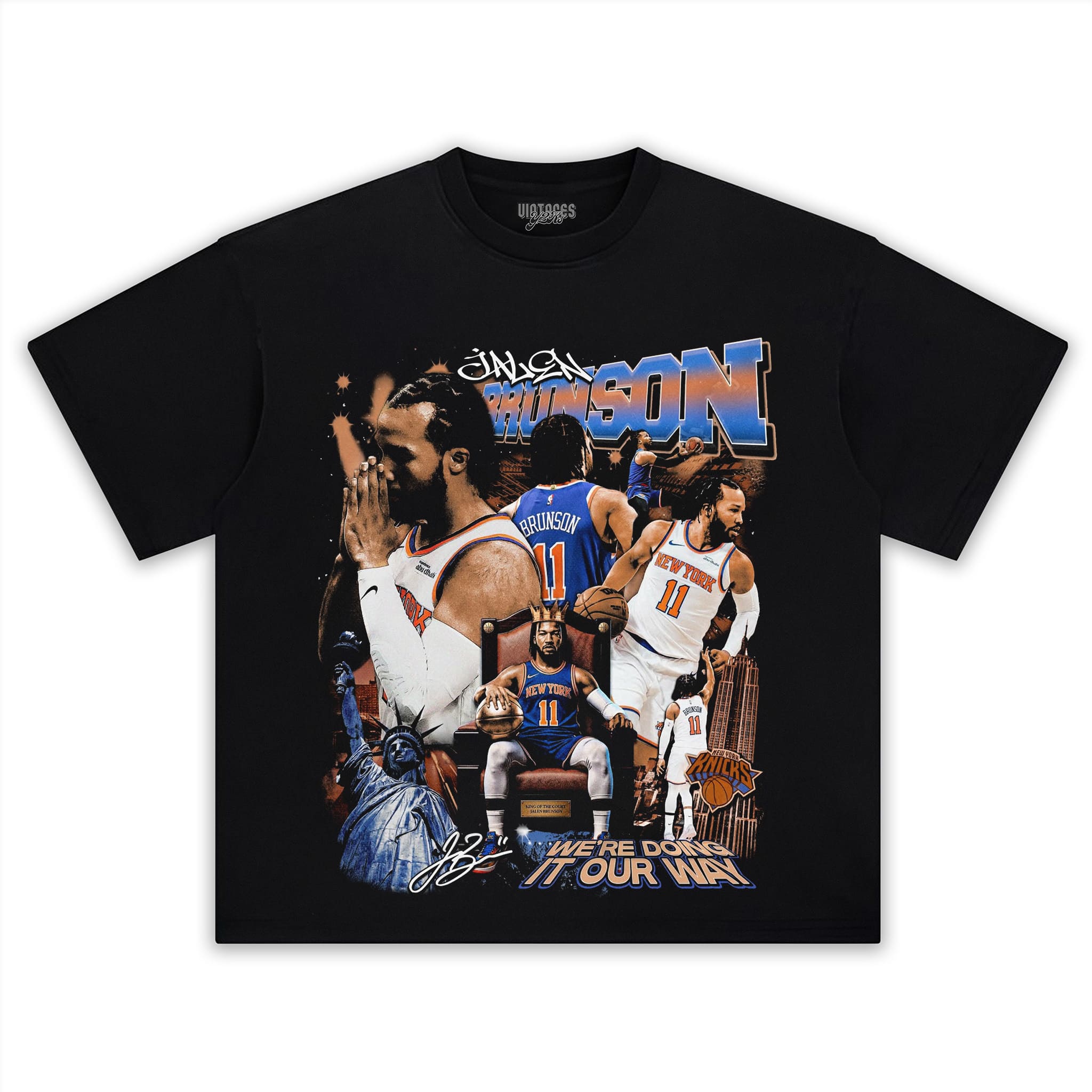 JALEN BRUNSON - NEW YORK CHAMPION 2026 TANK TOP & TEE & LONG SLEEVE & LAYERED LS & HOODIE