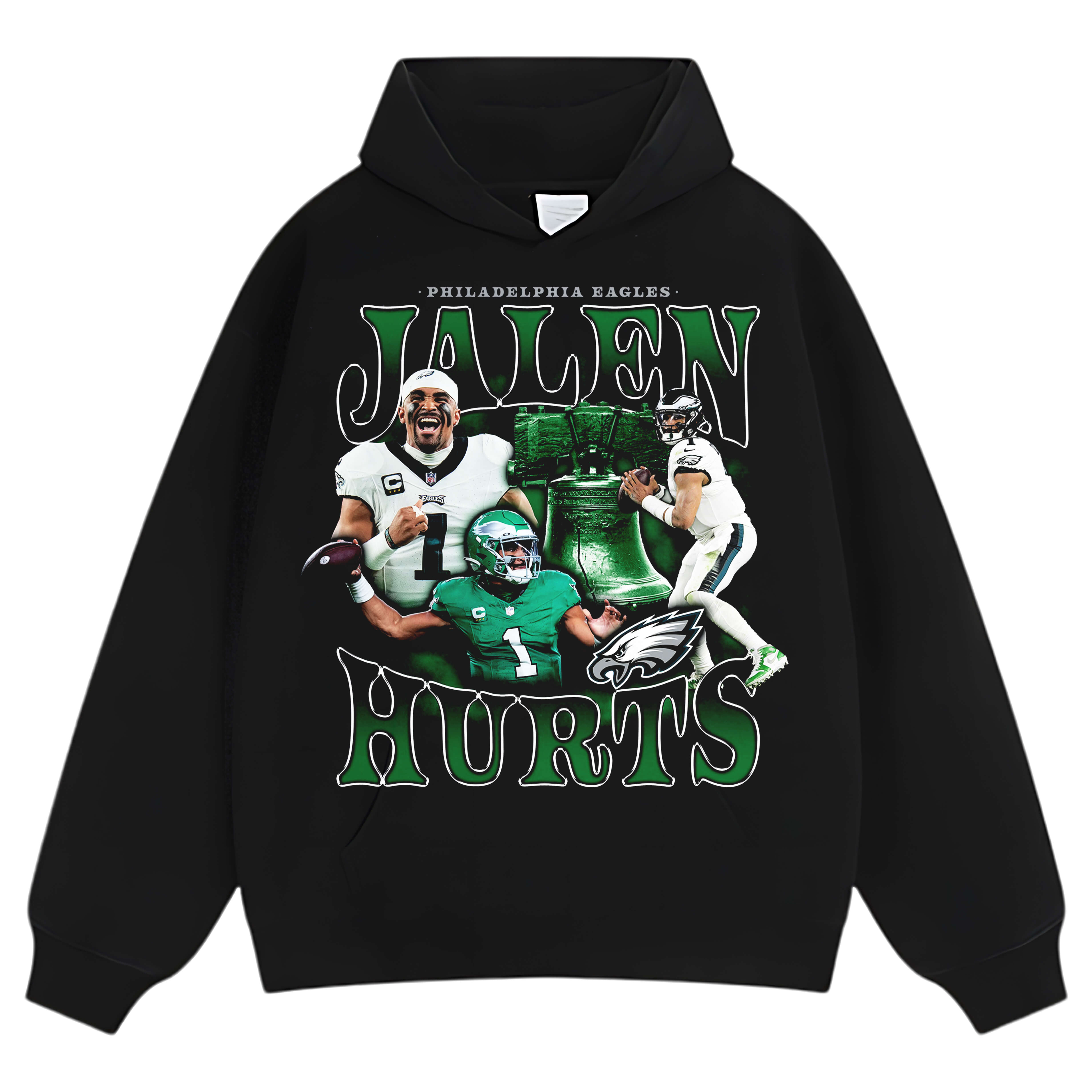 JALEN HURTS NEW TEE & LS & HOODIE