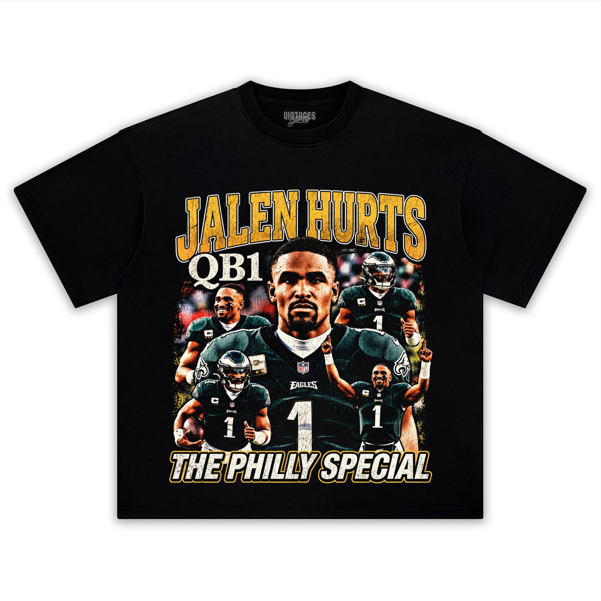 JALEN HURTS 2026 V2 VINTAGE TANK TOP & TEE & LONG SLEEVE & LAYERED LS & HOODIE