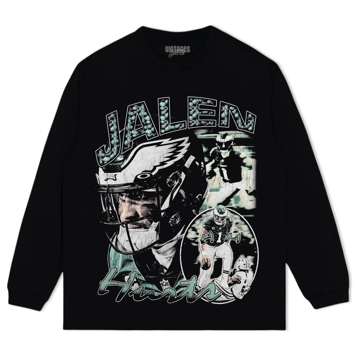 JALEN HURTS 2026 VINTAGE TANK TOP & TEE & LONG SLEEVE & LAYERED LS & HOODIE