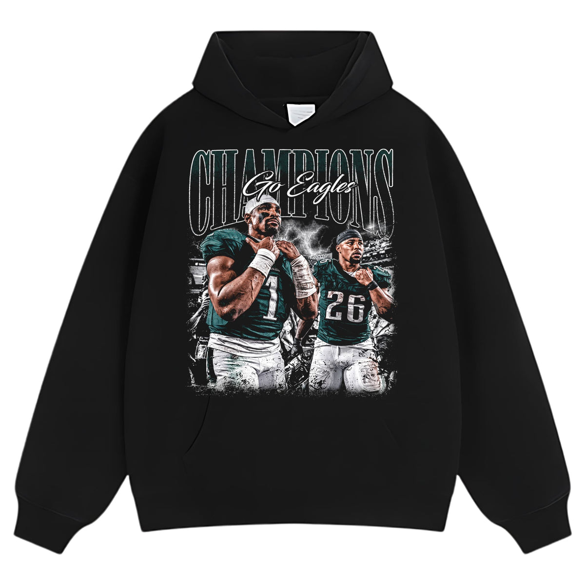 JALEN HURTS & SAQUON BARKLEY VINTAGE TANK TOP & TEE & LONG SLEEVE & LAYERED LS & HOODIE
