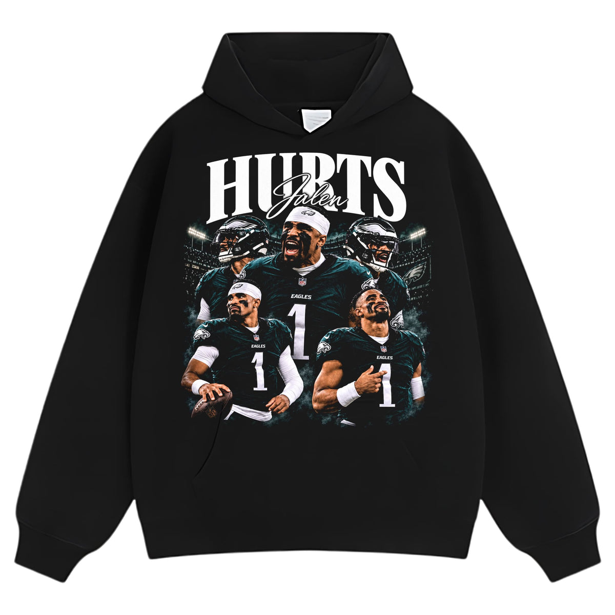 JALEN HURTS VINTAGE 90S TANK TOP & TEE & LONG SLEEVE & LAYERED LS & HOODIE