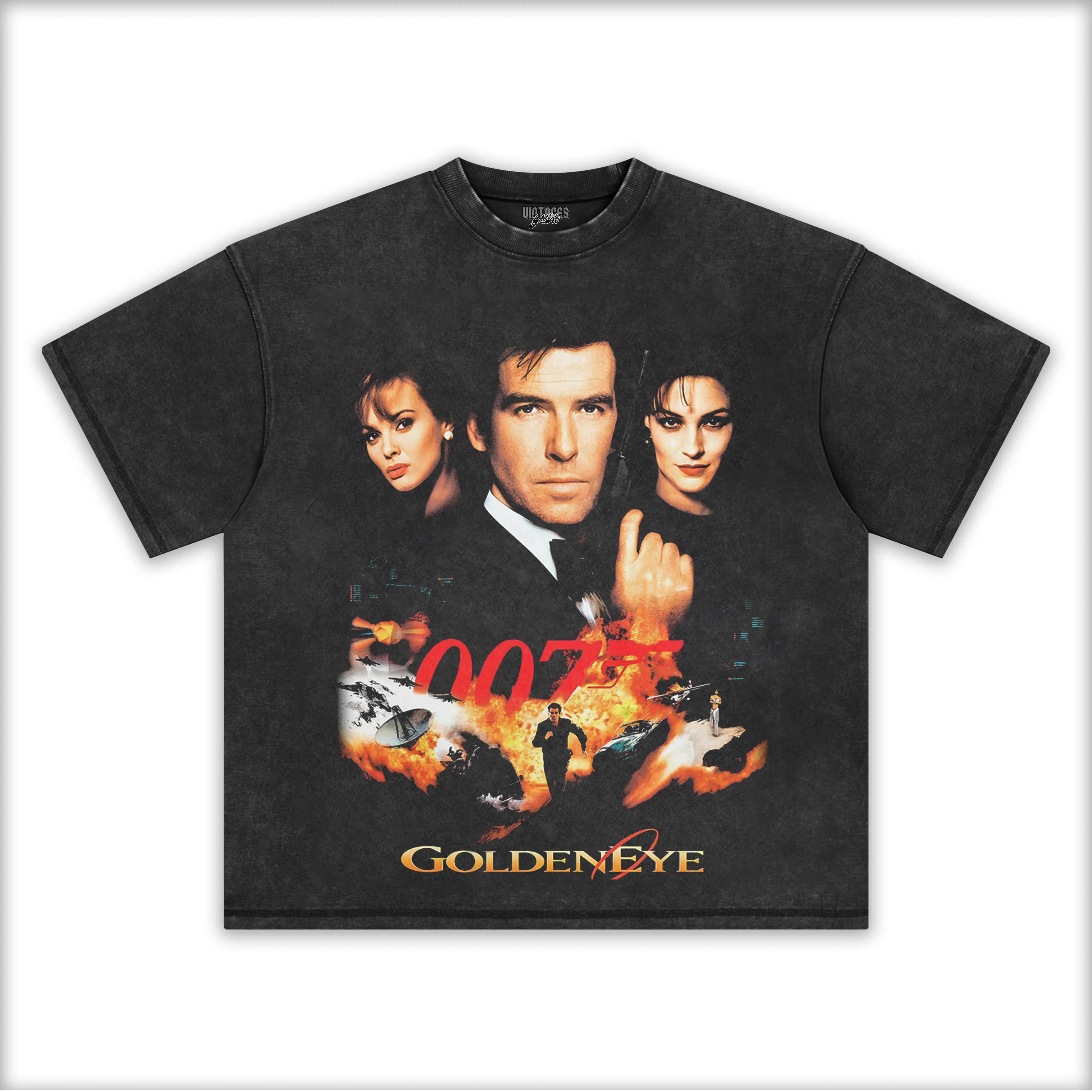 JAMES BOND GOLDENEYE VINTAGE TEE - Y2K VINTAGES
