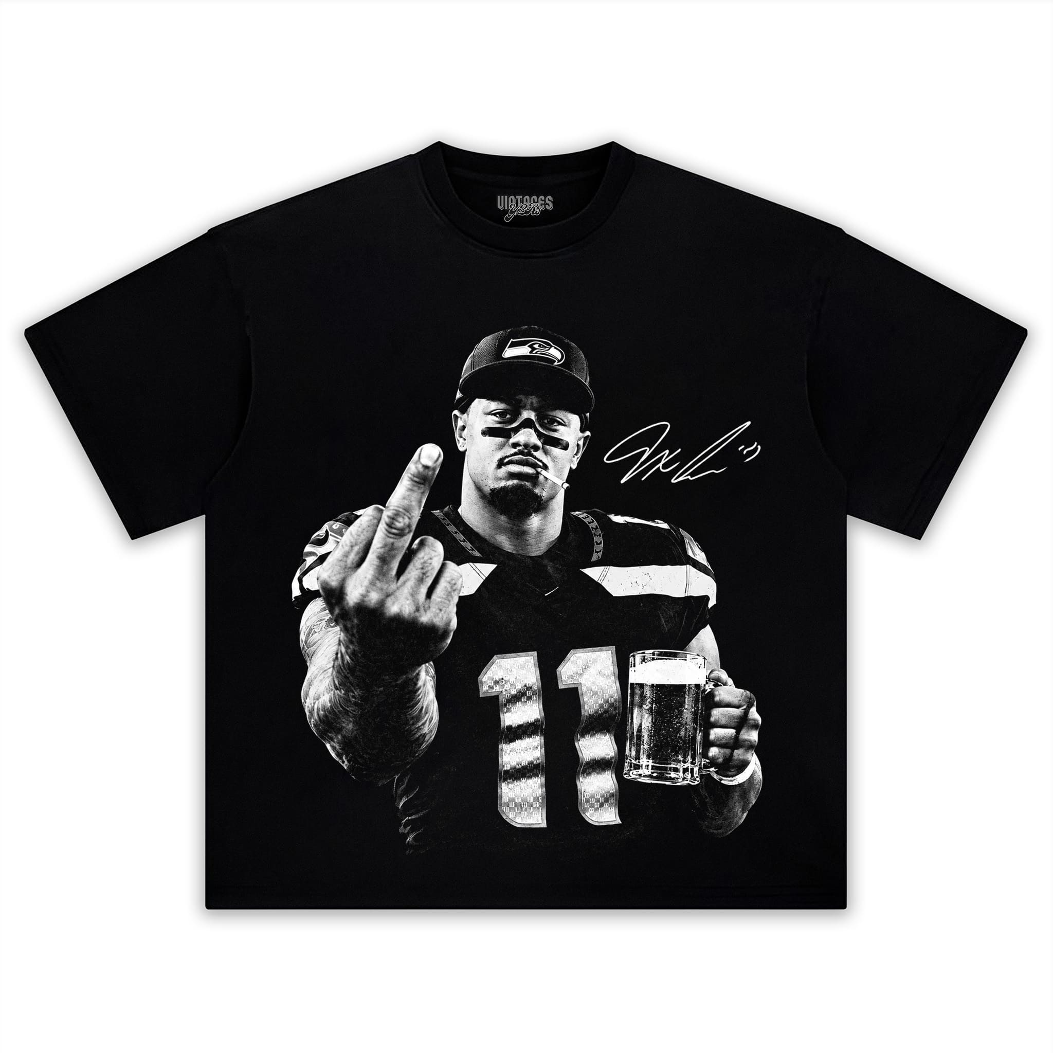 JAXON SMITH NJIGBA - MIDDLE FINGER V2 TANK TOP & TEE & LONG SLEEVE & LAYERED LS & HOODIE
