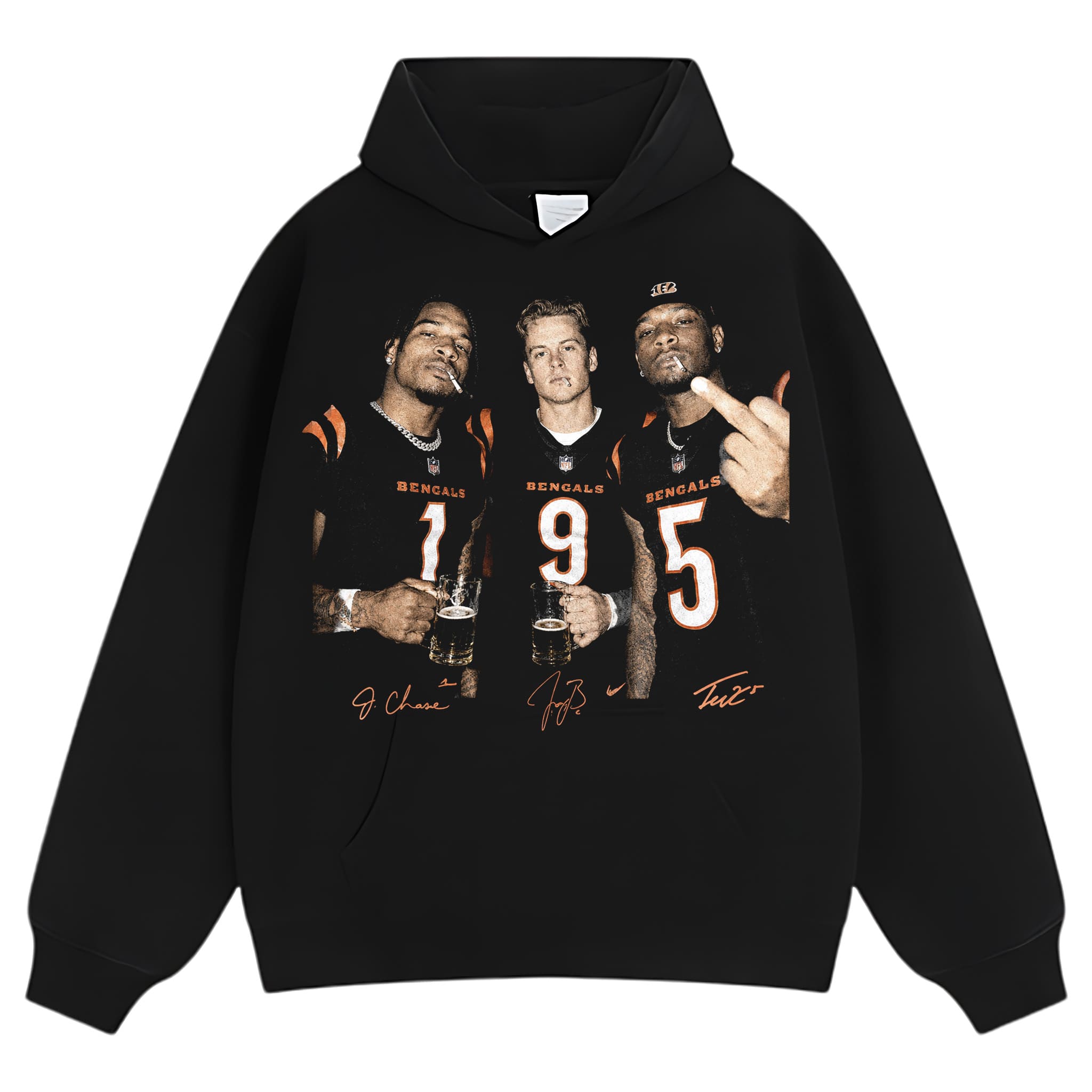 JA’MARR CHASE & JOE BURROW & TEE HIGGINS TANK TOP & TEE & LONG SLEEVE & LAYERED LS & HOODIE