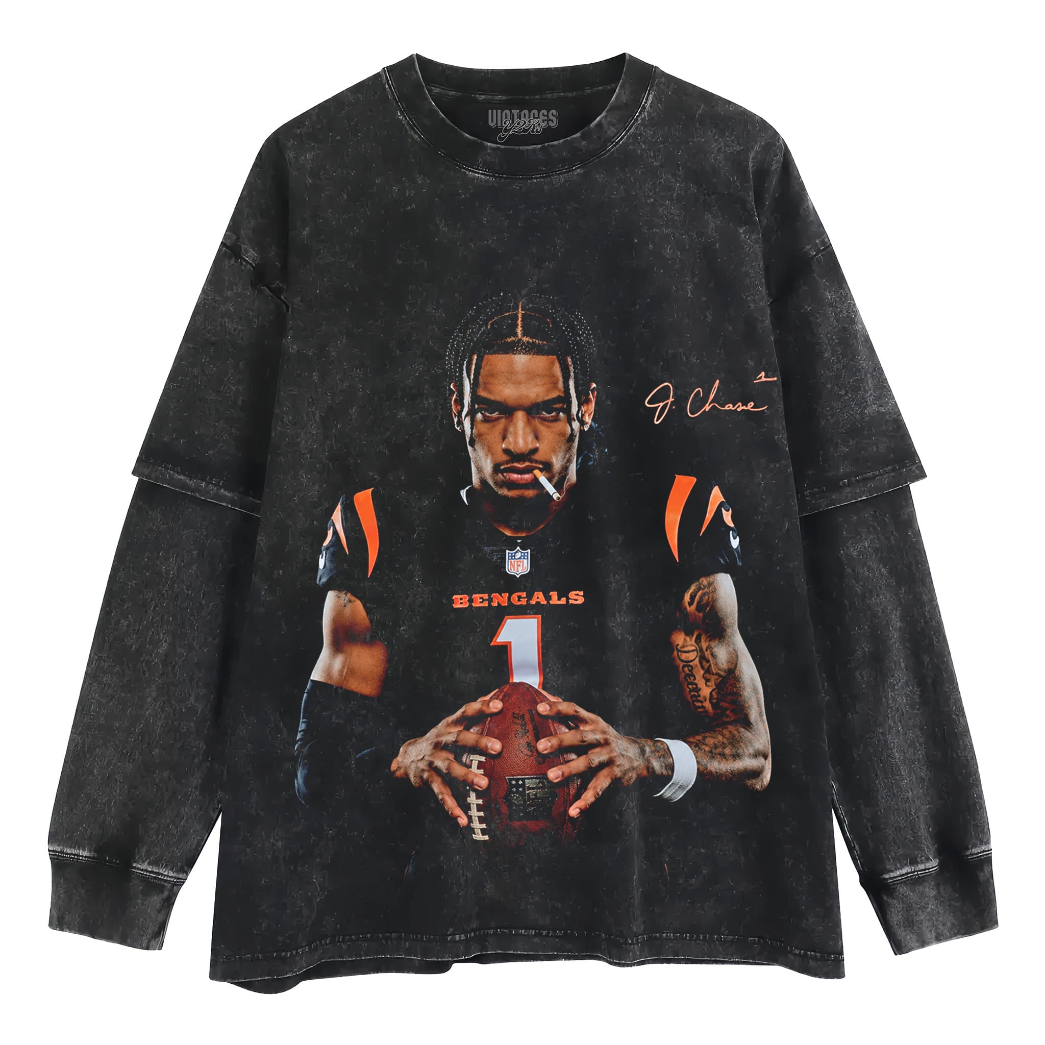 JA’MARR CHASE V2 TANK TOP & TEE & LONG SLEEVE & LAYERED LS & HOODIE