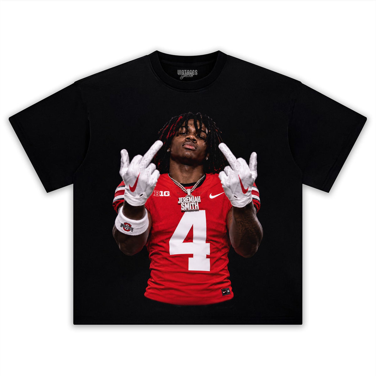JEREMIAH SMITH - MIDDLE FINGER TANK TOP & TEE & LONG SLEEVE & LAYERED LS & HOODIE