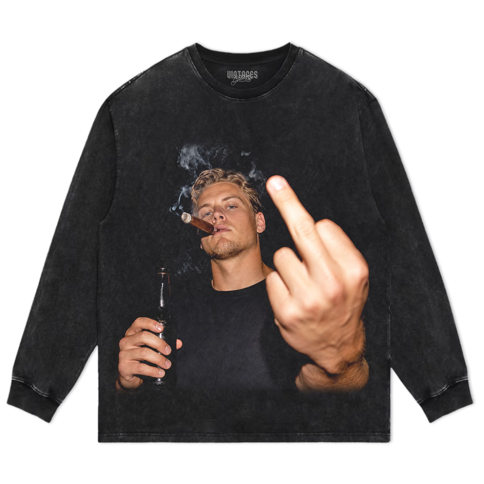 JOE BURROW - MIDDLE FINGER TANK TOP & TEE & LONG SLEEVE & LAYERED LS & HOODIE