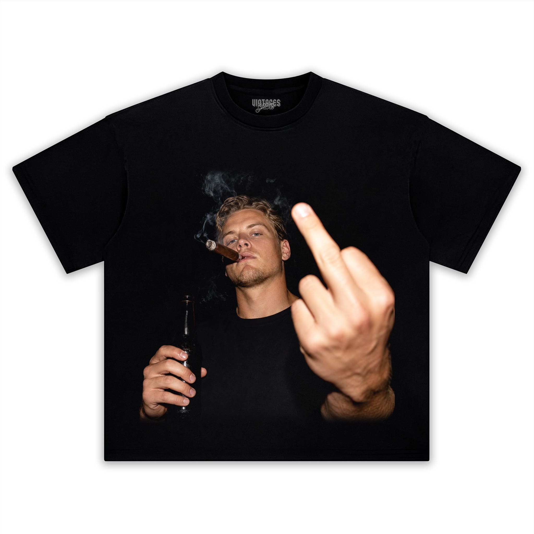 JOE BURROW - MIDDLE FINGER TANK TOP & TEE & LONG SLEEVE & LAYERED LS & HOODIE