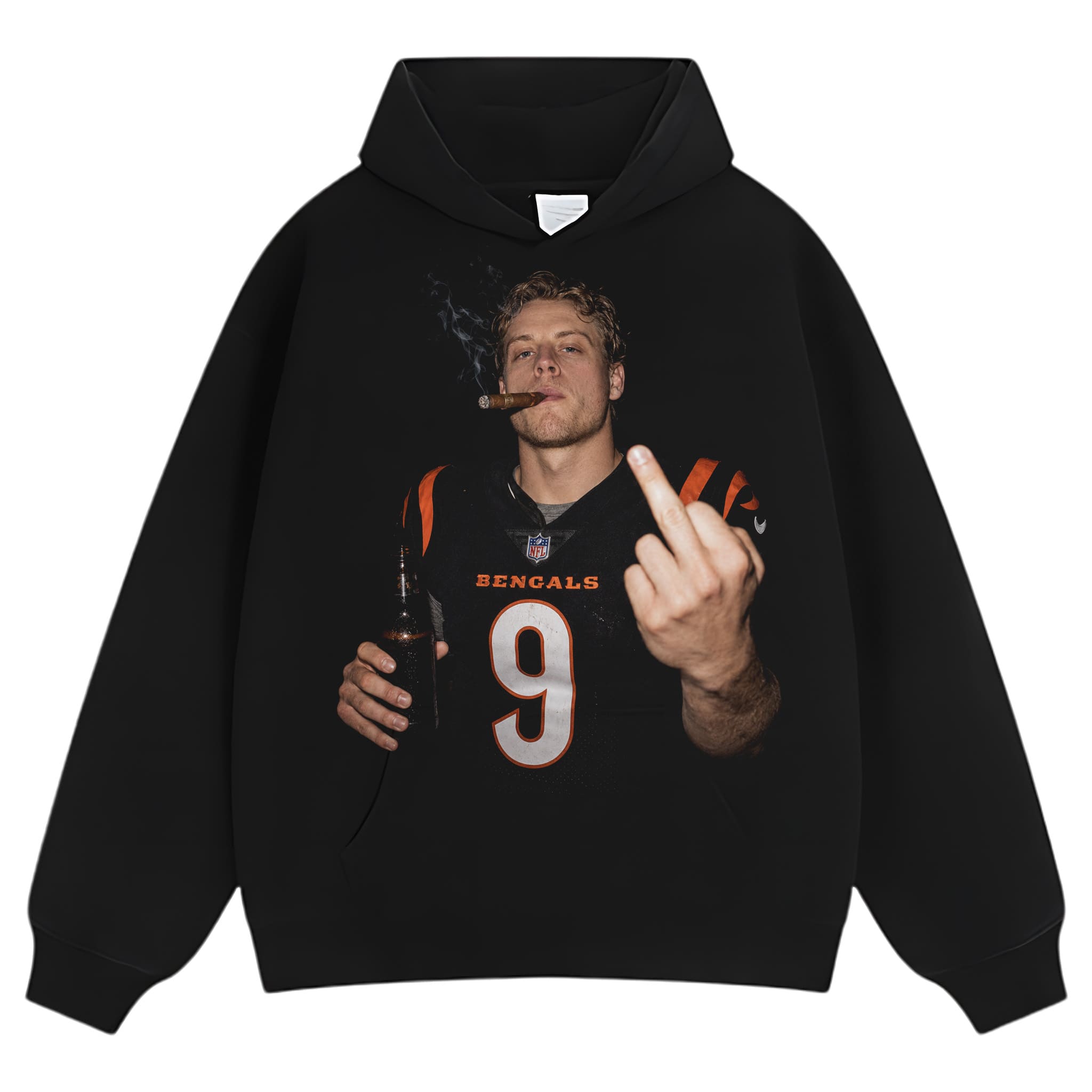 JOE BURROW - MIDDLE FINGER V2 TANK TOP & TEE & LONG SLEEVE & LAYERED LS & HOODIE
