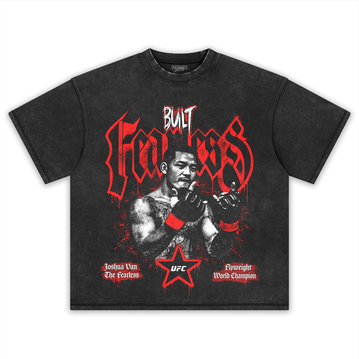 JOSHUA VAN - THE FEARLESS - VINTAGE TANK TOP & TEE & LONG SLEEVE & LAYERED LS & HOODIE