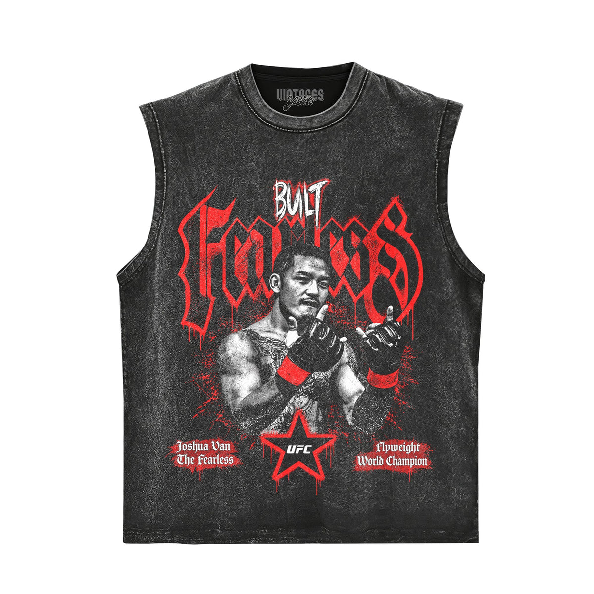 JOSHUA VAN - THE FEARLESS - VINTAGE TANK TOP & TEE & LONG SLEEVE & LAYERED LS & HOODIE